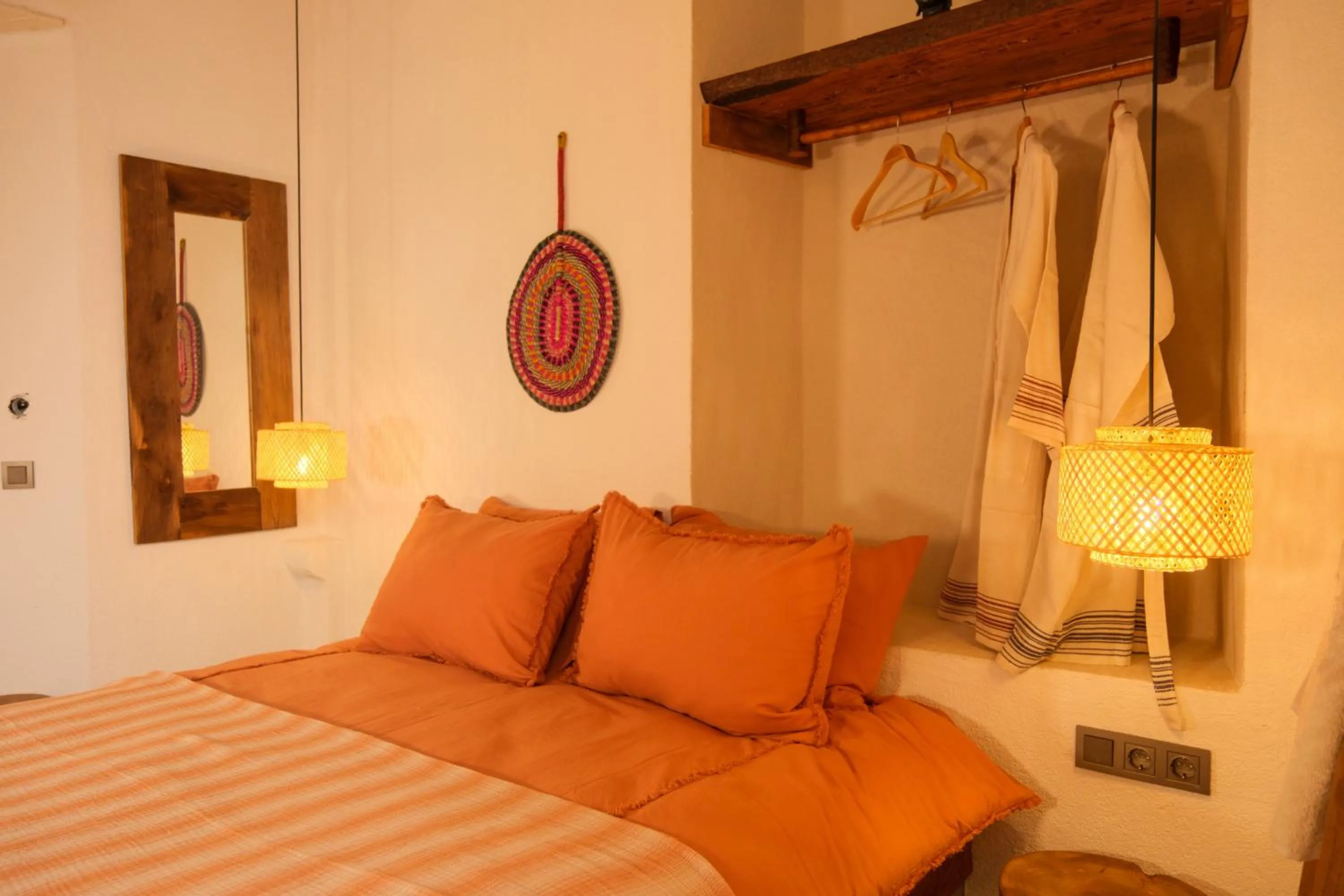 Bed in Notarius Hotel Bodrum