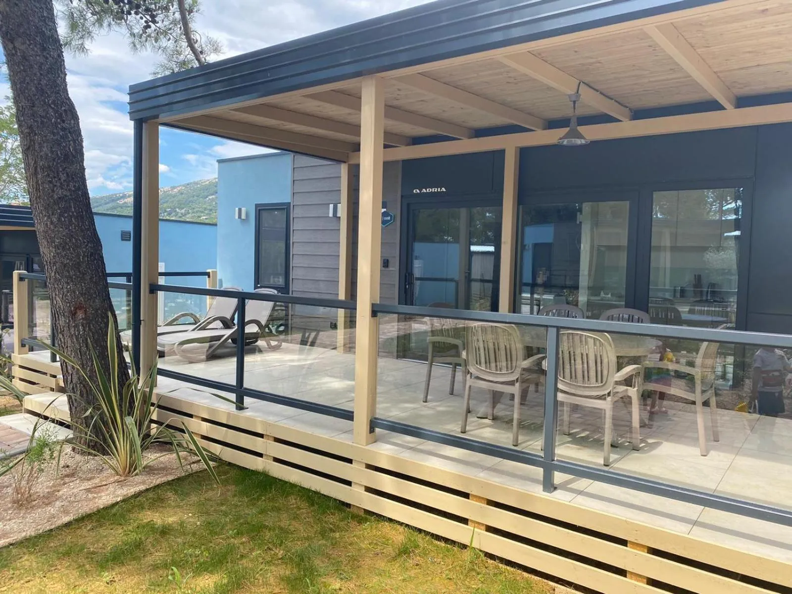 Facade/entrance in Victoria Mobilehome in Padova Premium Camping Resort