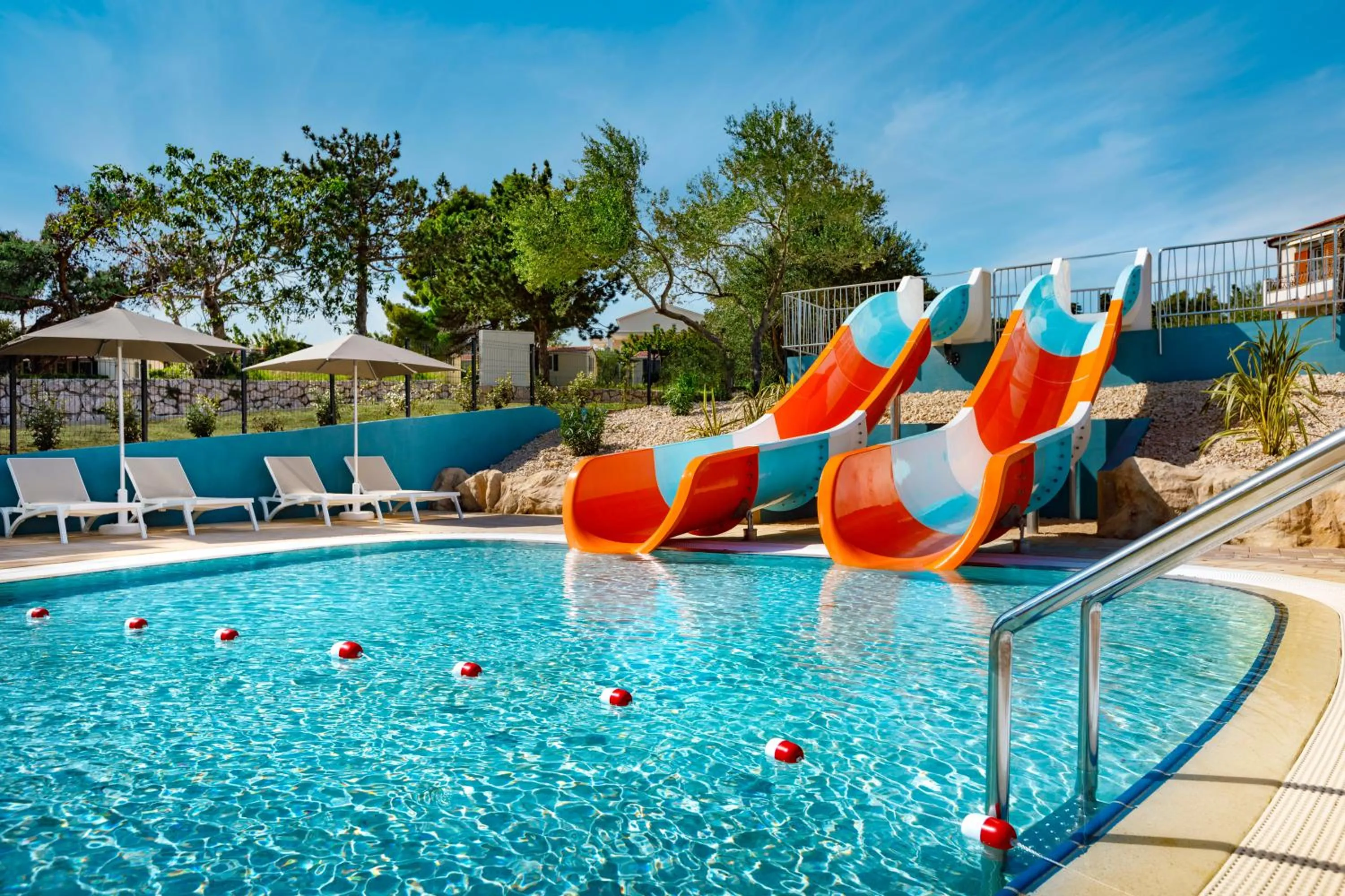 Swimming pool in Victoria Mobilehome in Padova Premium Camping Resort