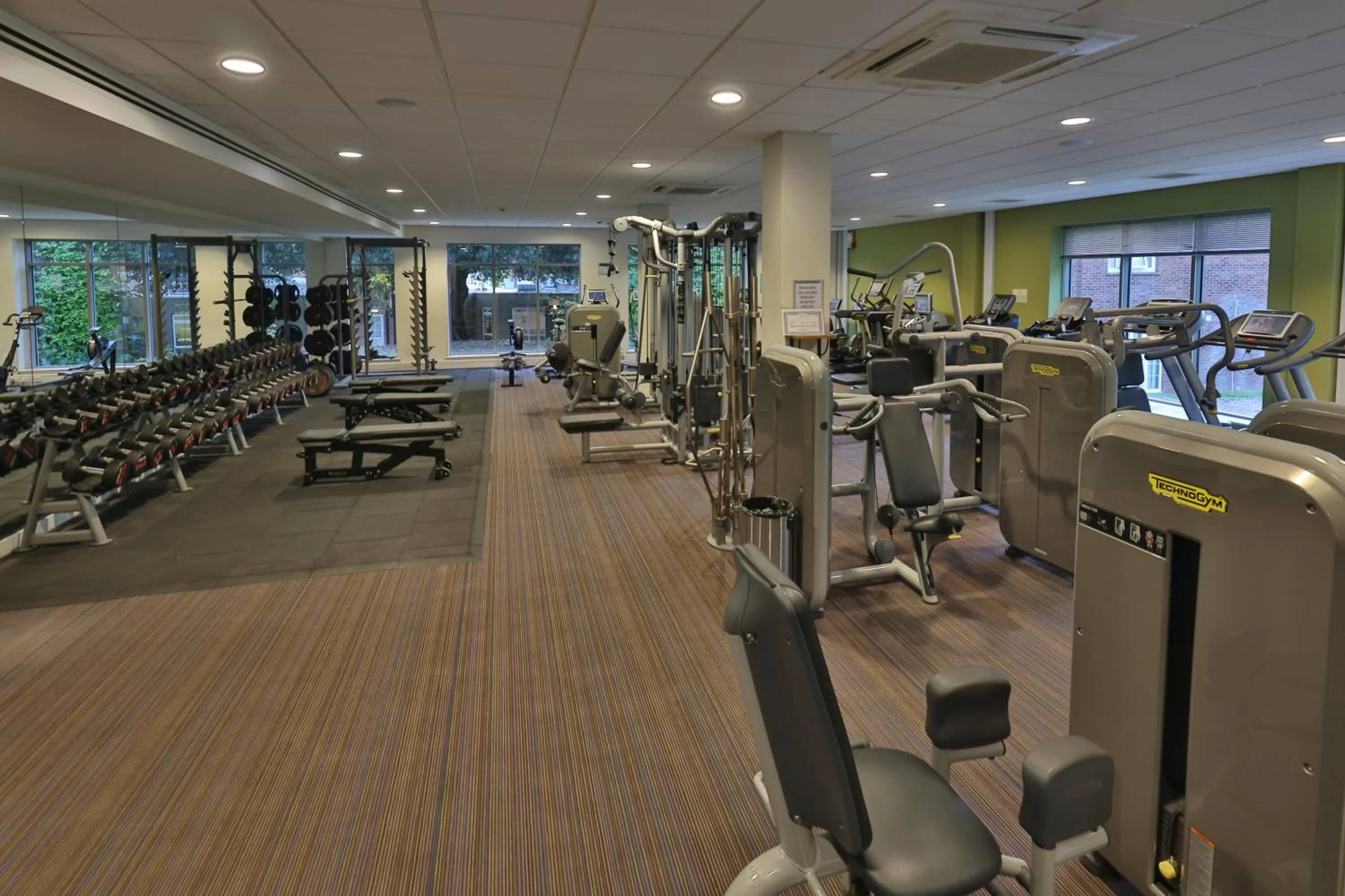 Fitness centre/facilities in Best Western Plus Kenwick Park Hotel