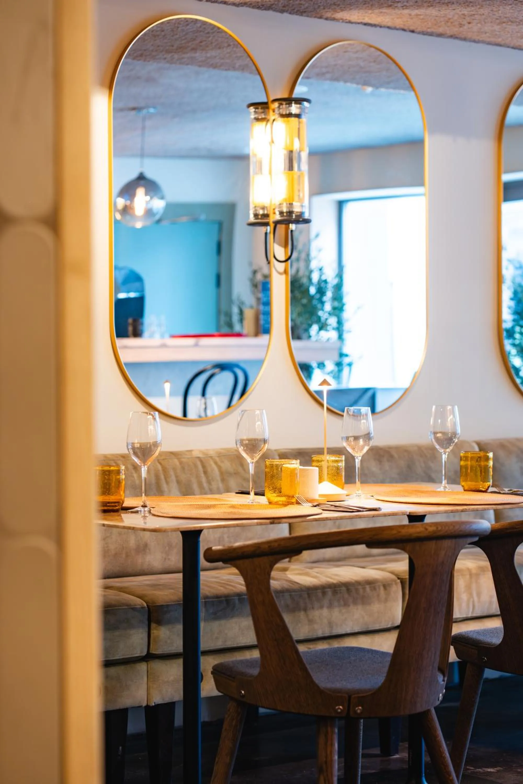 Dining area in L'Olivier