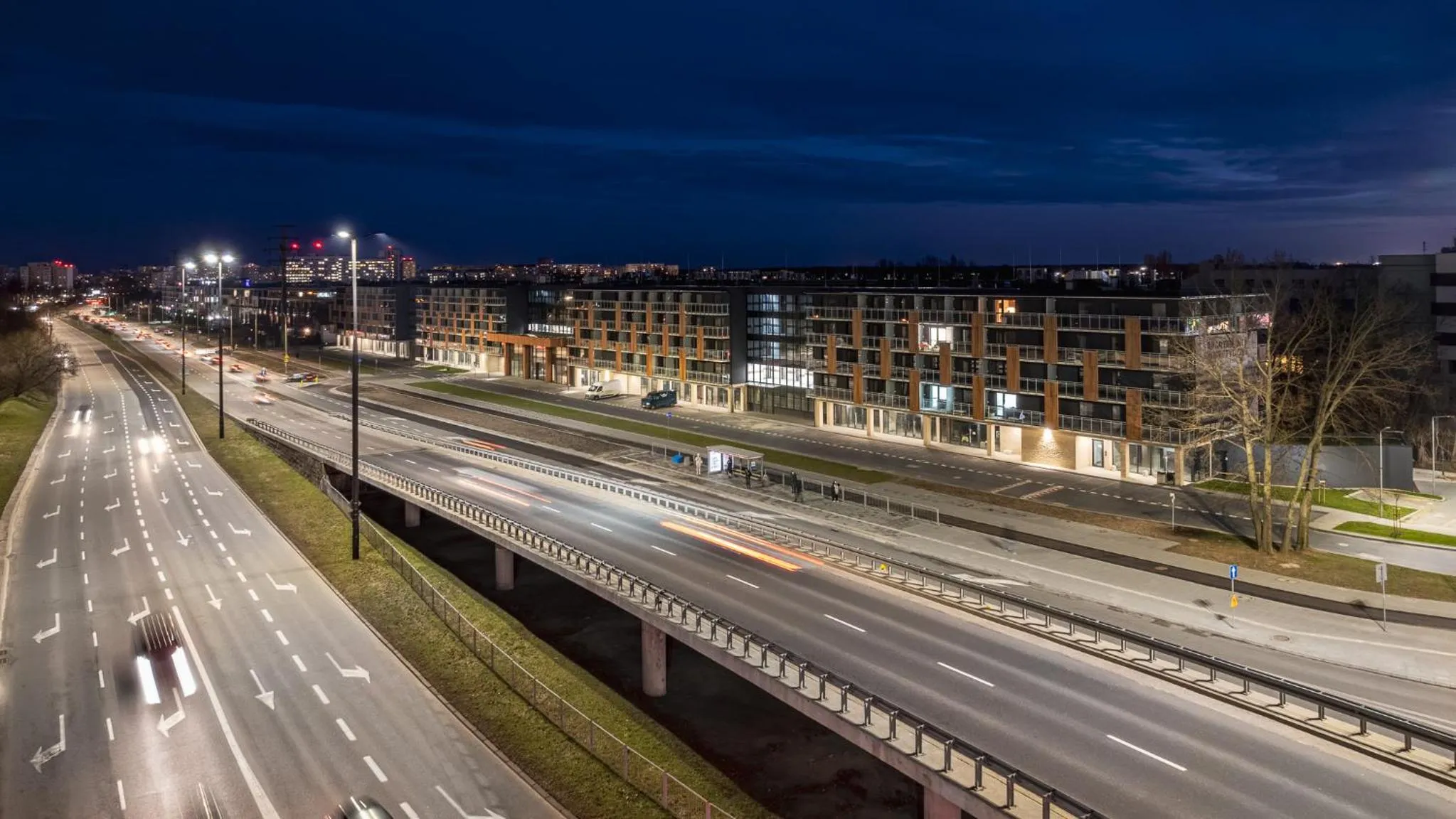 Night in Pileckiego Residence