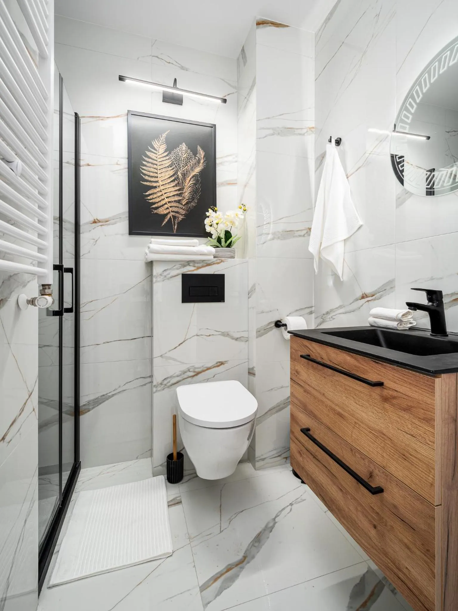 Bathroom in Pileckiego Residence