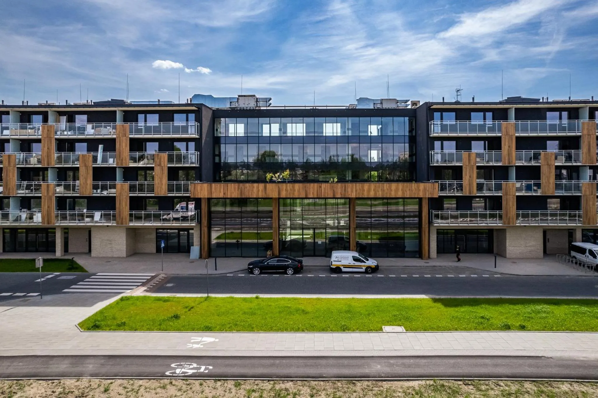 Property building in Pileckiego Residence