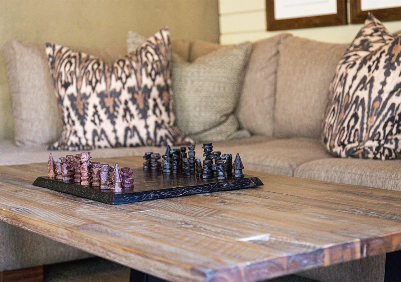 Seating area in Nkomazi Game Reserve by NEWMARK