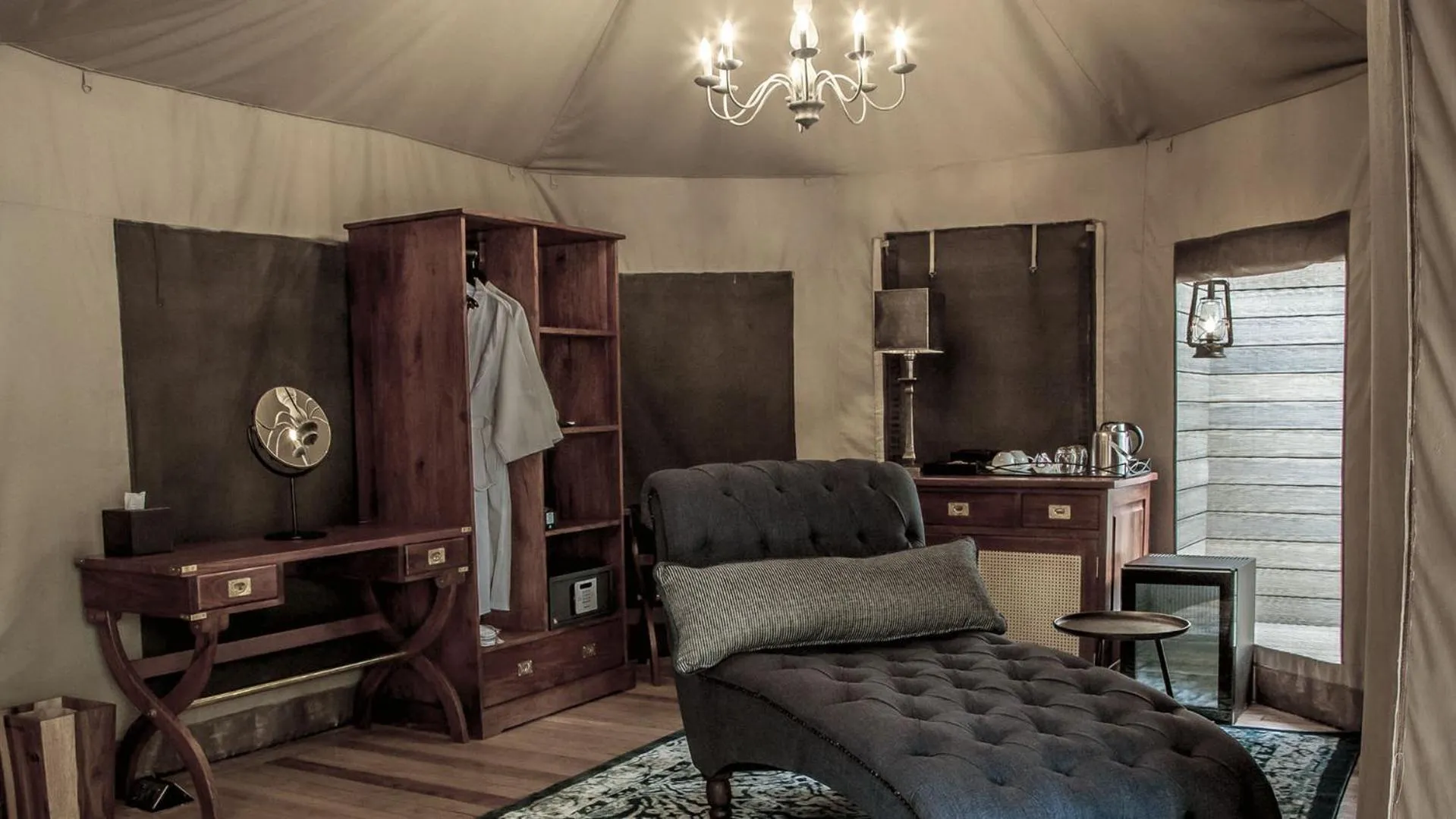 Seating area in Nkomazi Game Reserve by NEWMARK