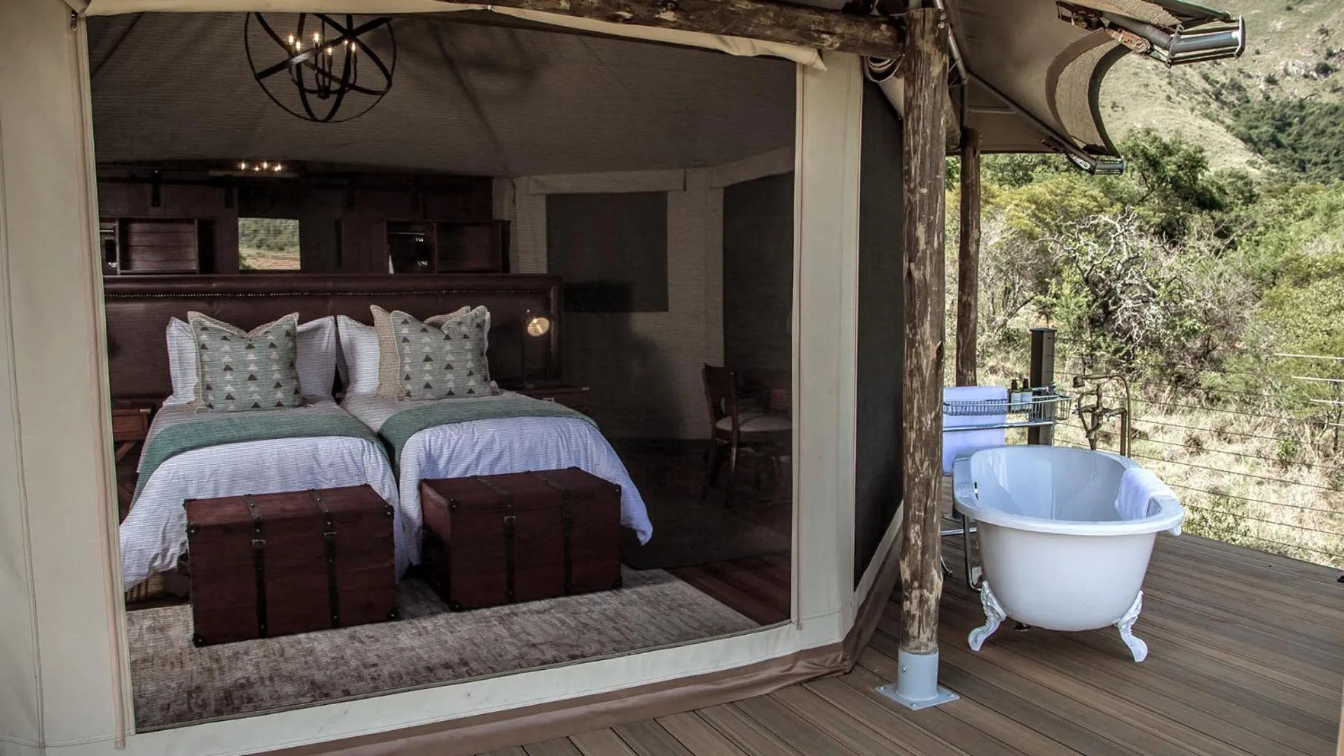 Bedroom, Bed in Nkomazi Game Reserve by NEWMARK