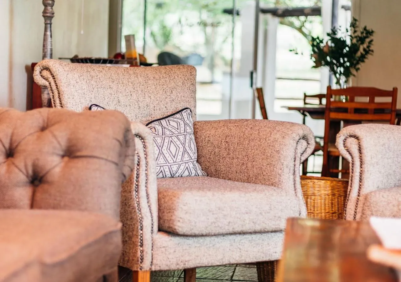 Living room in Nkomazi Game Reserve by NEWMARK