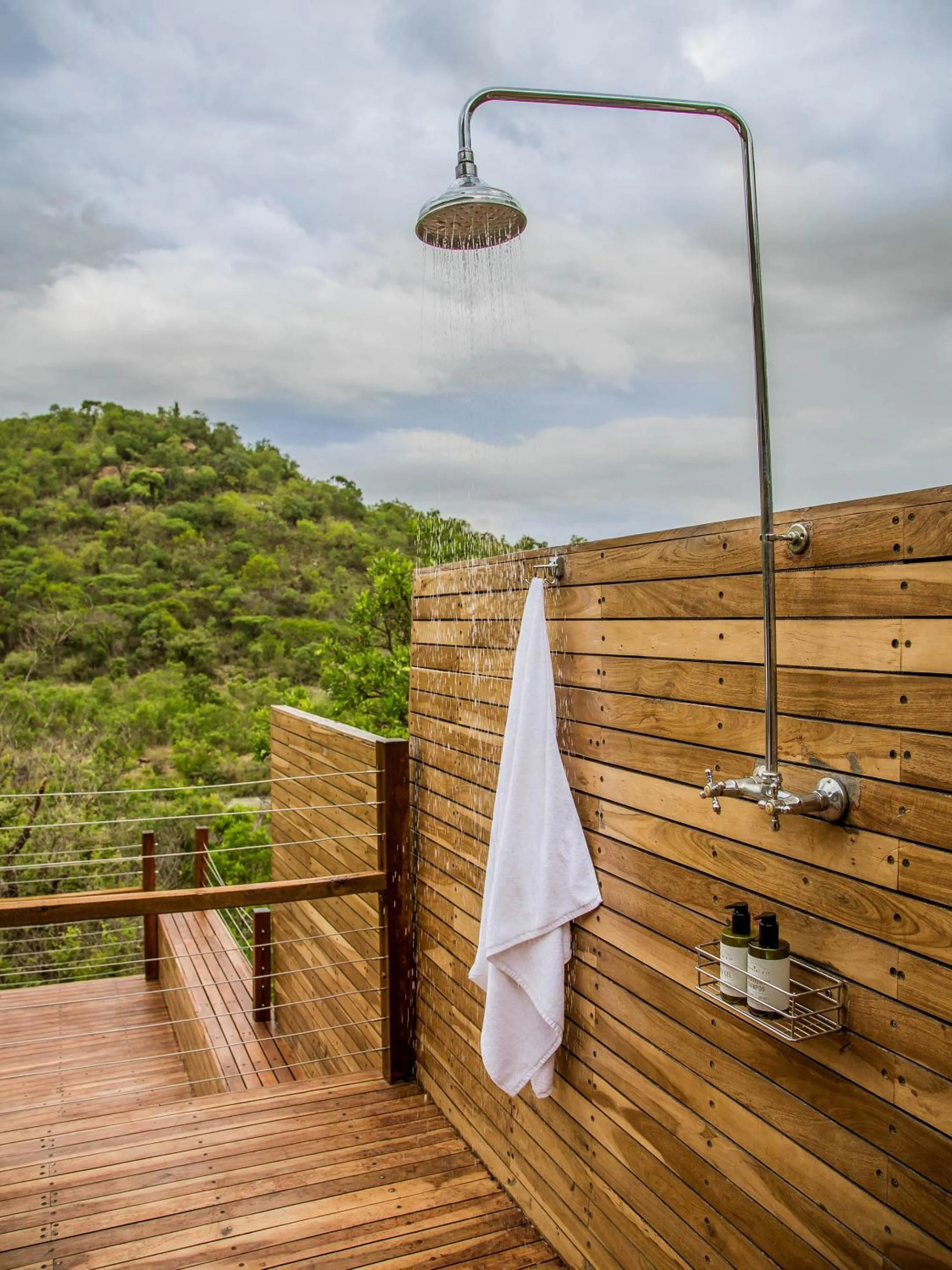 Shower in Nkomazi Game Reserve by NEWMARK
