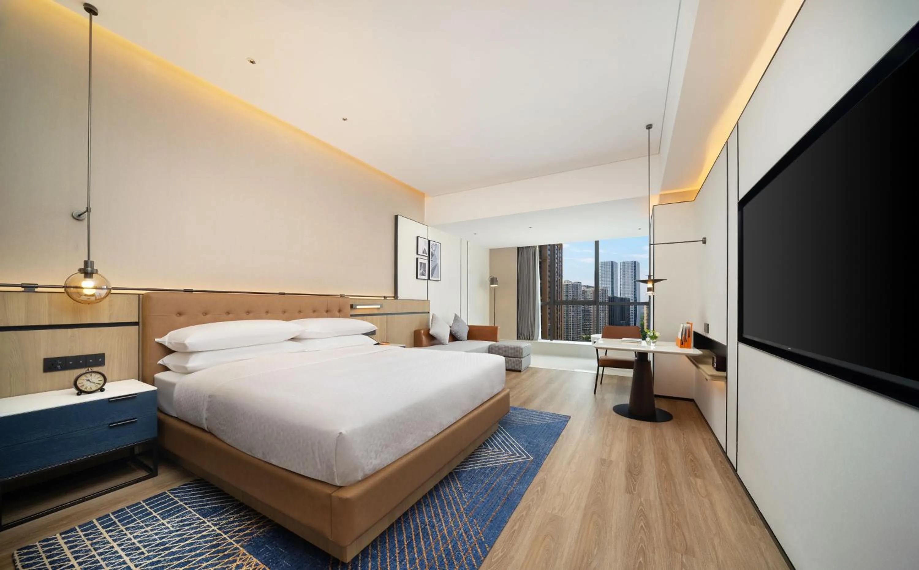 Bed in Four Points by Sheraton Chengdu, High-Tech Zone Exhibition Center