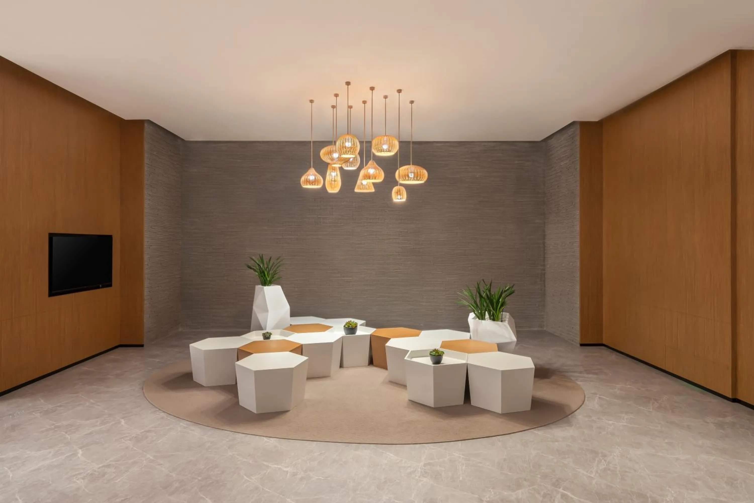 Lobby or reception in Element Yangjiang Hailing Island