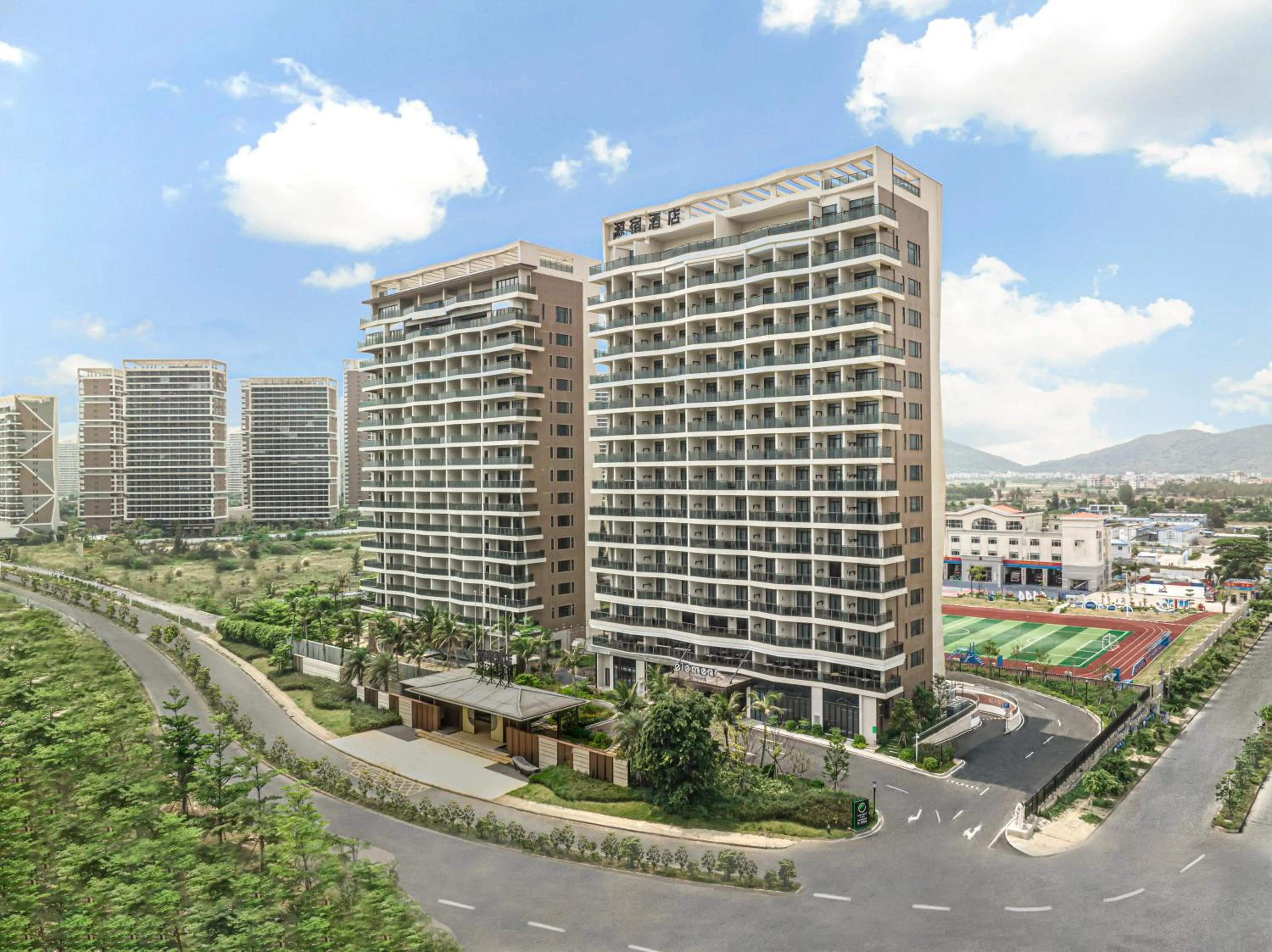 Property building in Element Yangjiang Hailing Island