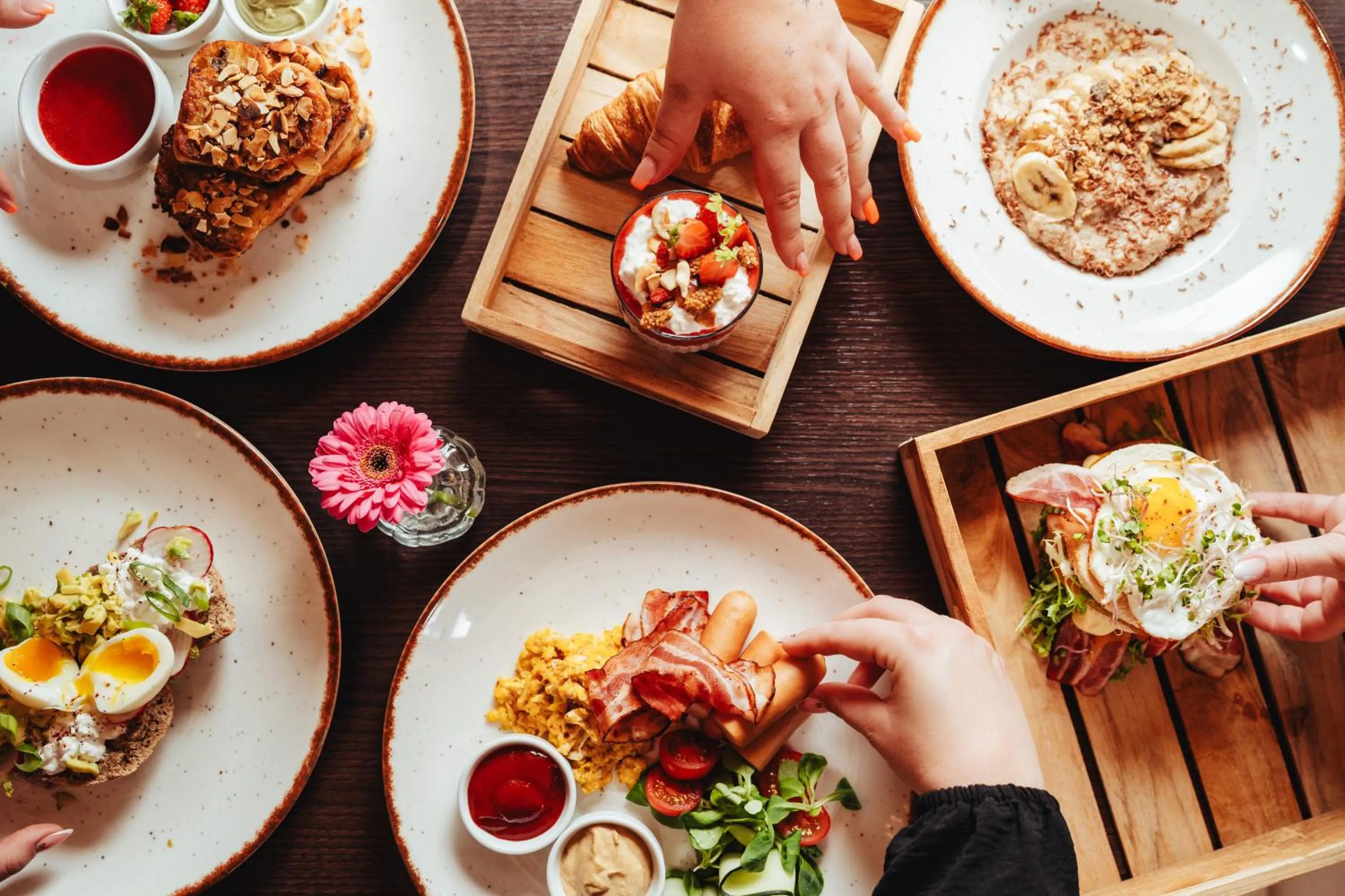 Breakfast in Hotel Ďumbier