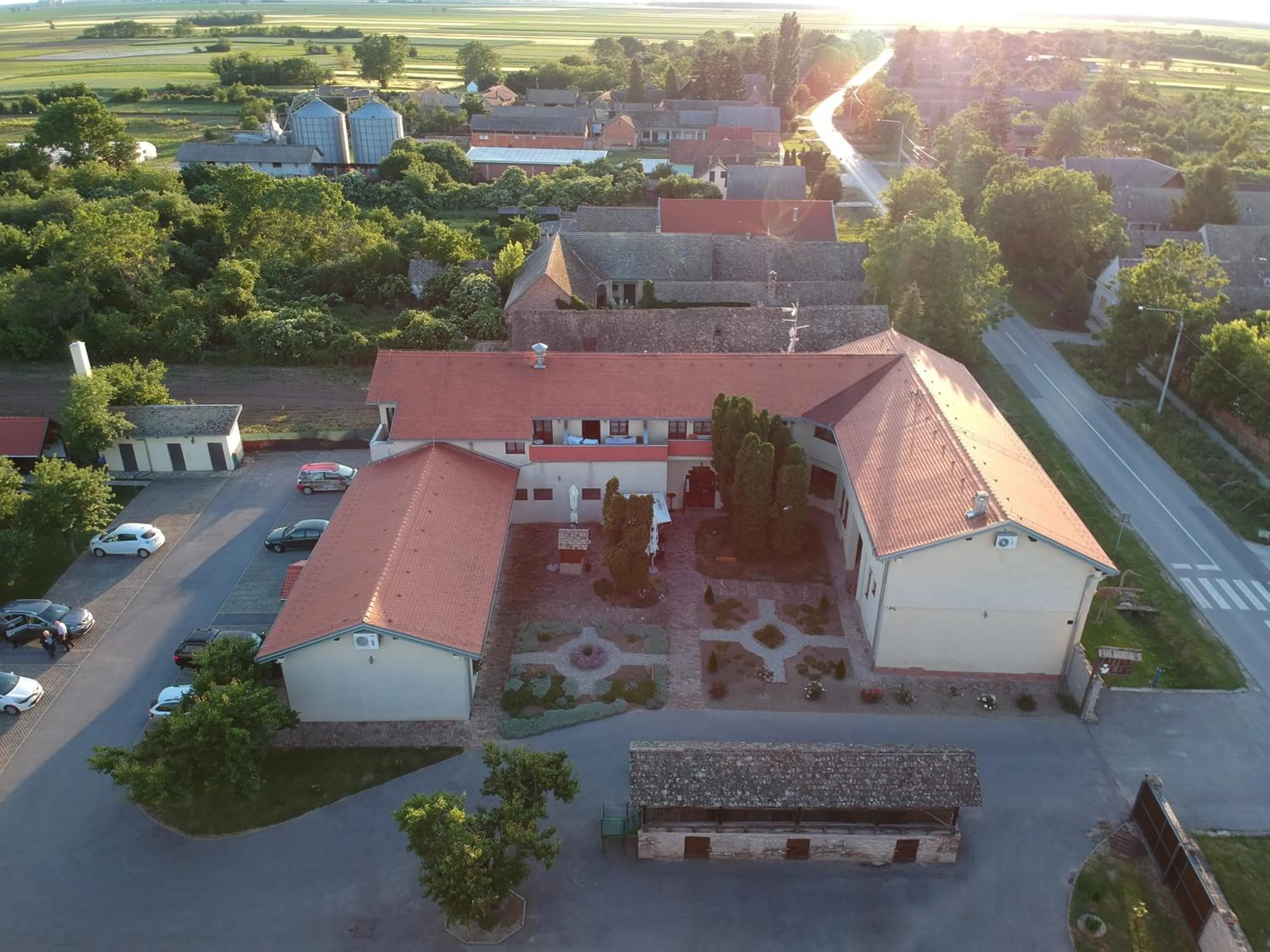 Bird's eye view in Hotel Lug