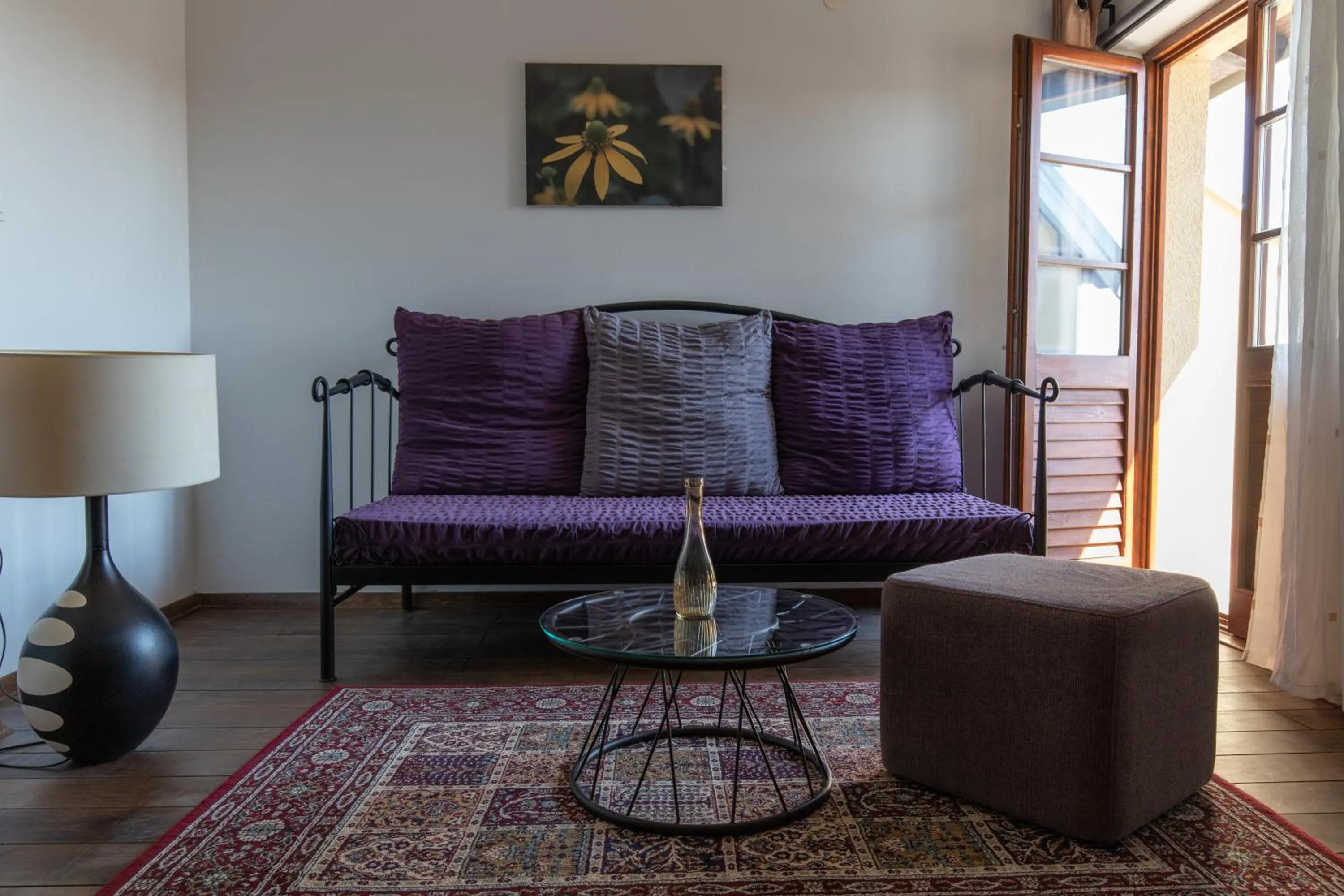 Seating area in Hotel Lug