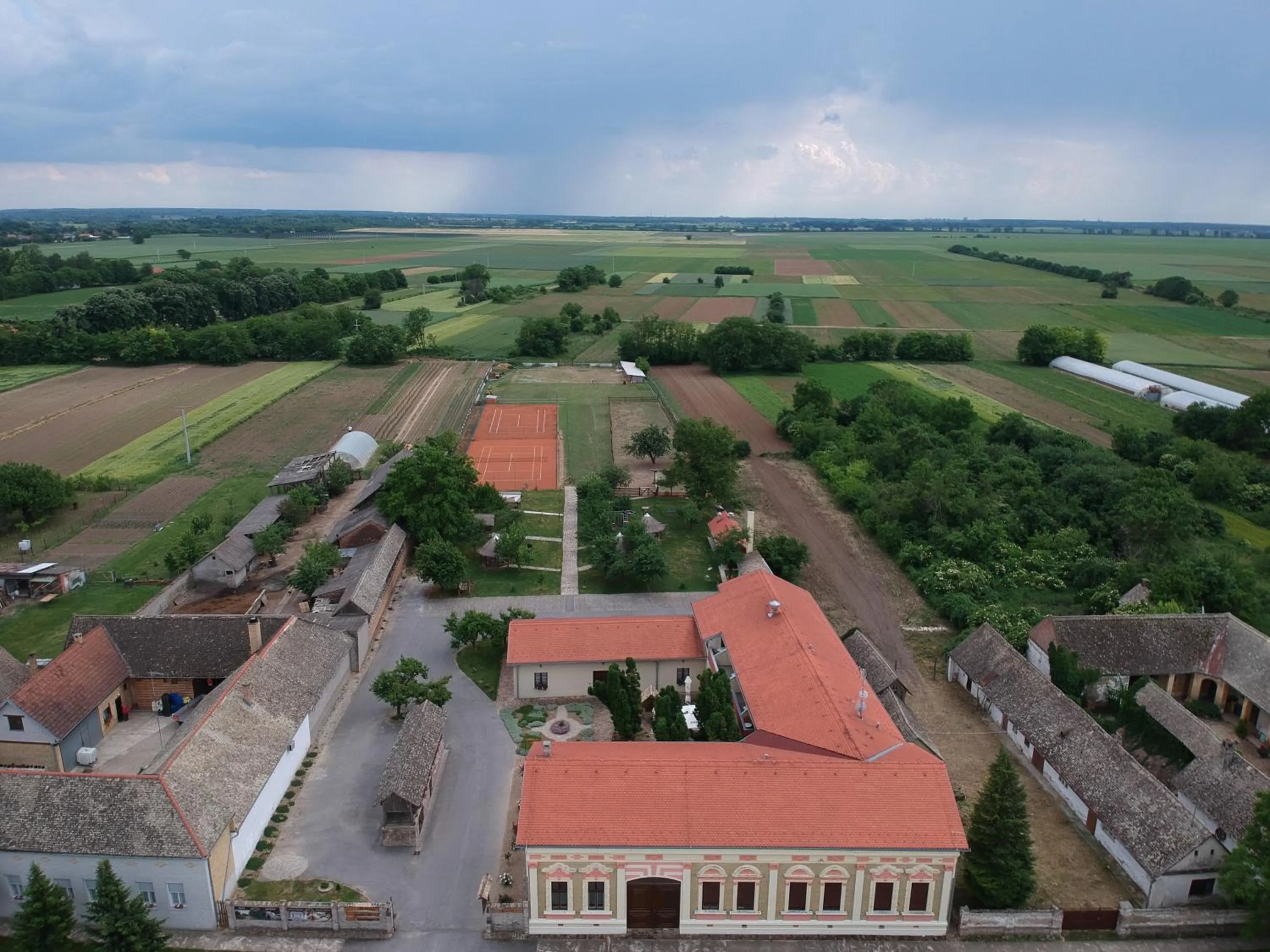 Bird's eye view in Hotel Lug