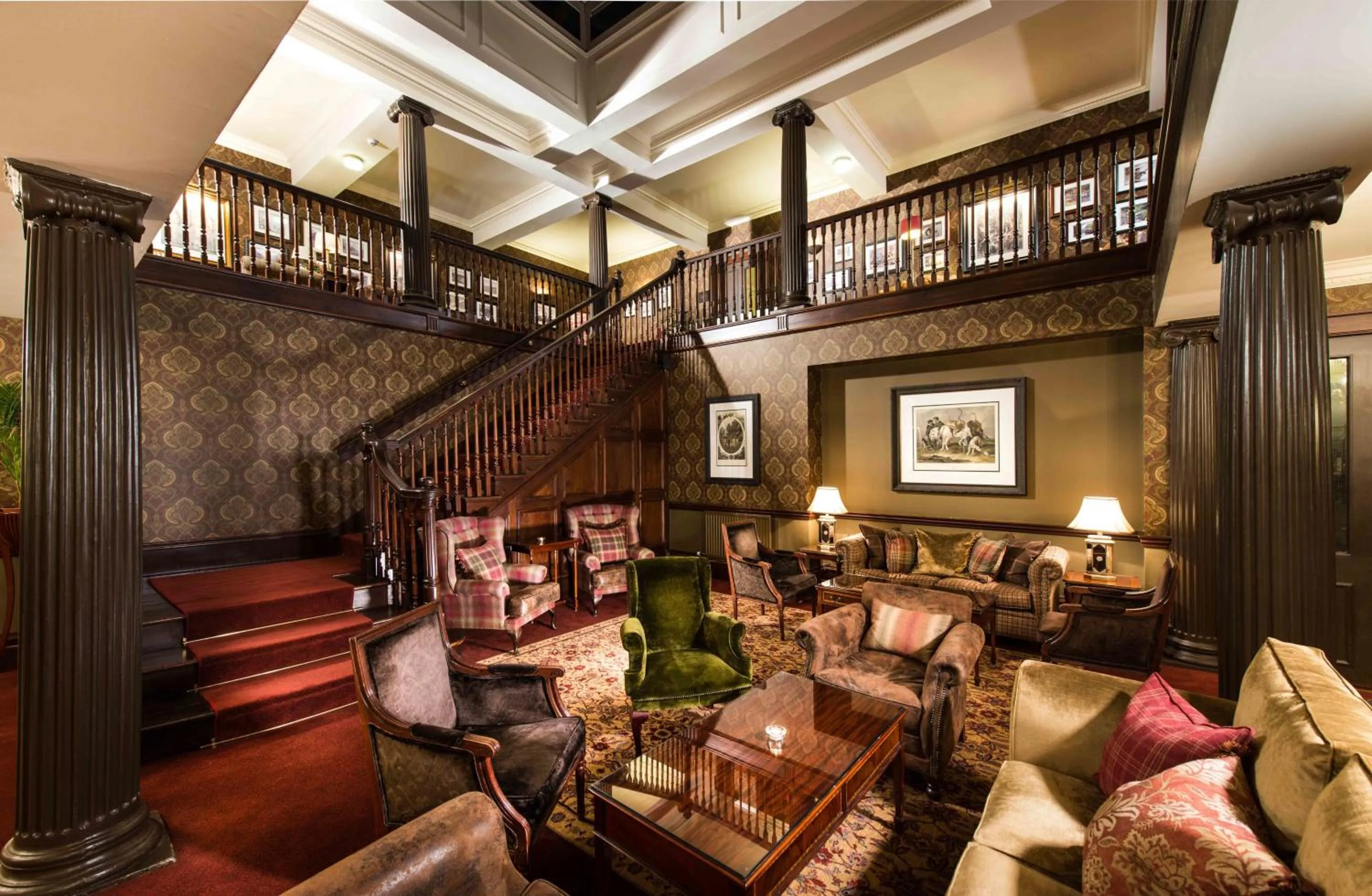 Lobby or reception in Thainstone House