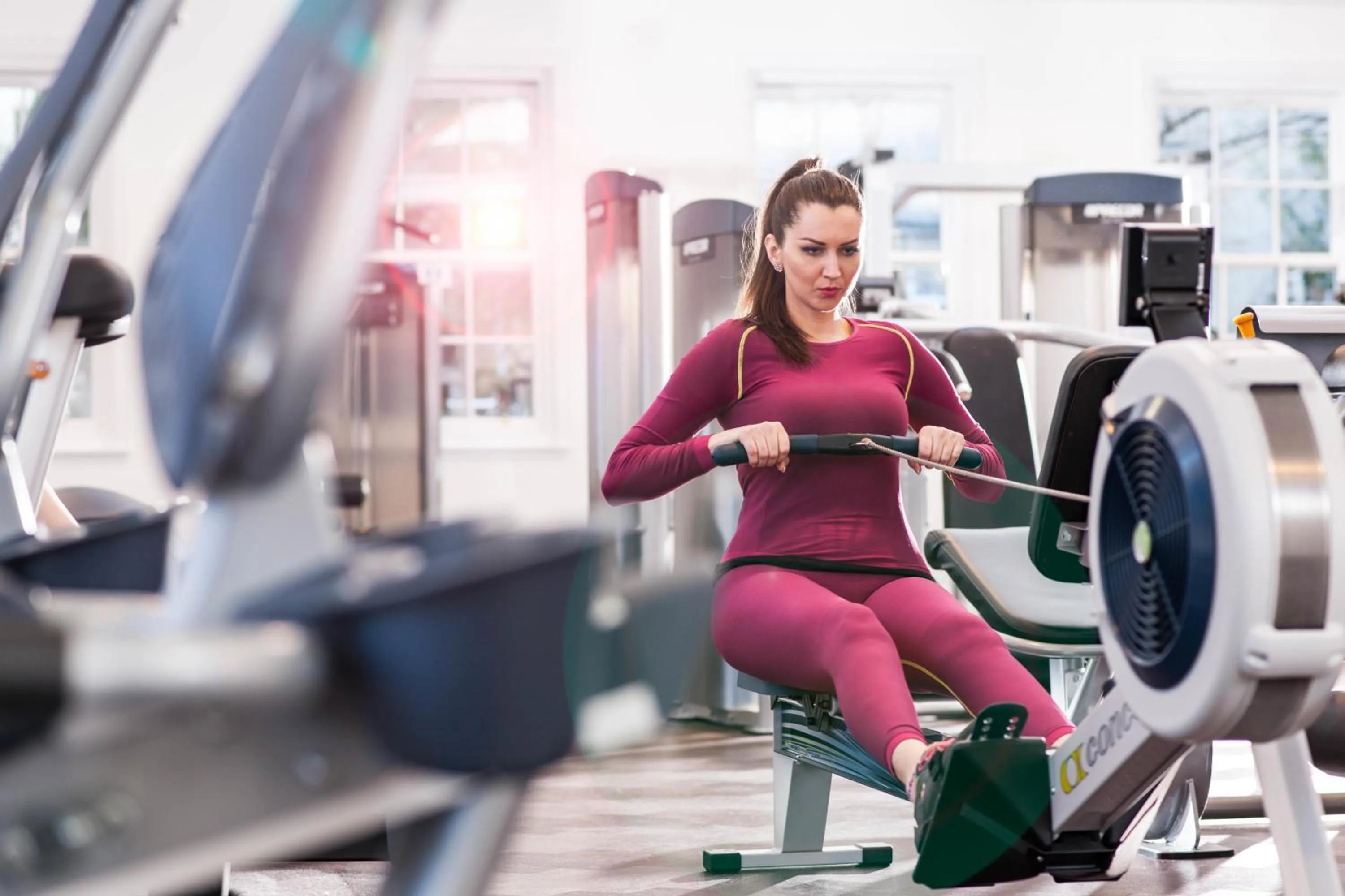 Fitness centre/facilities in Thainstone House