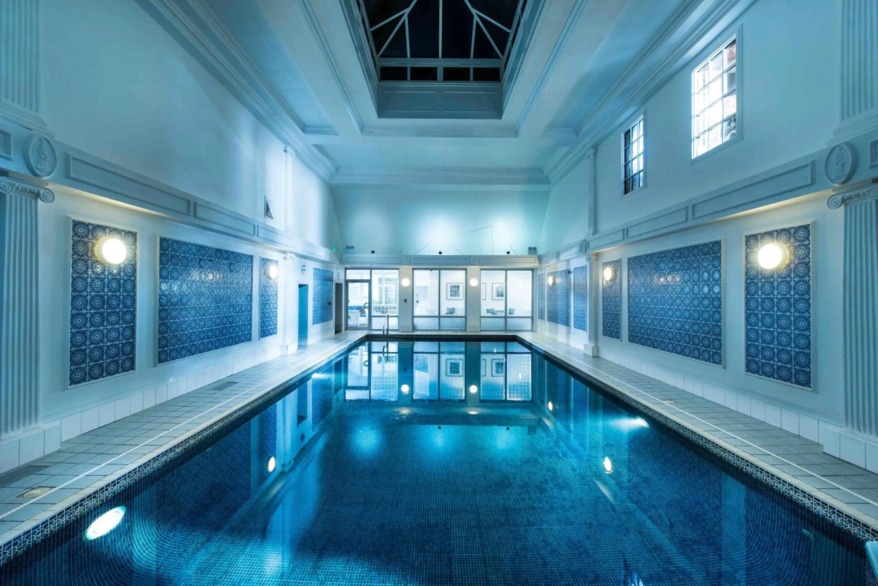 Swimming pool in Thainstone House