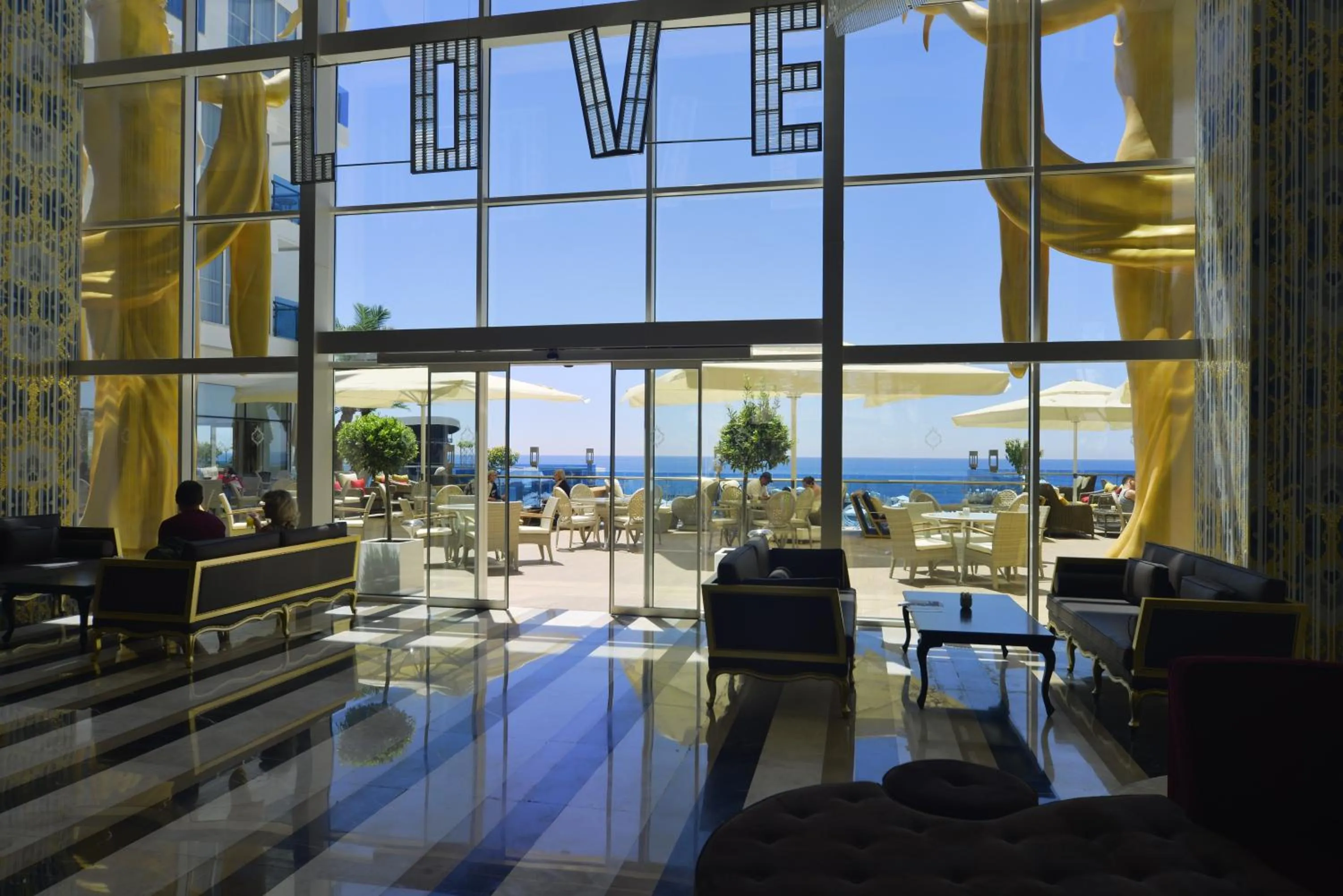 Patio in Azura Deluxe Resort & Spa - Ultra All Inclusive