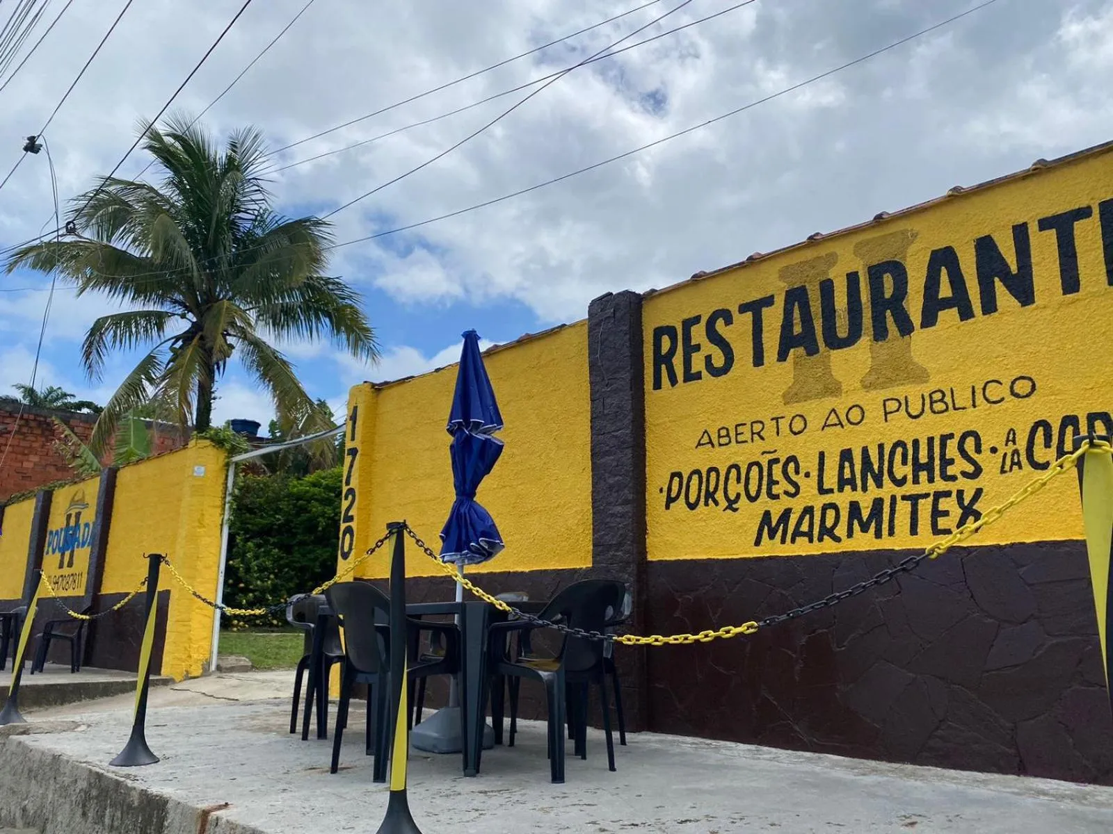 Restaurant/places to eat in Pousada e Restaurante Frente Mar H Guarujá