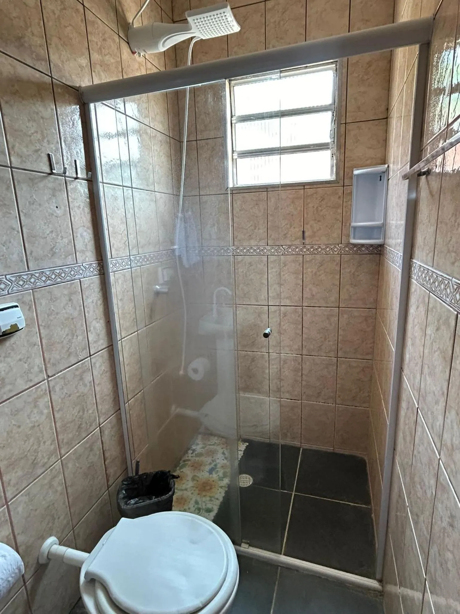 Bathroom in Pousada e Restaurante Frente Mar H Guarujá