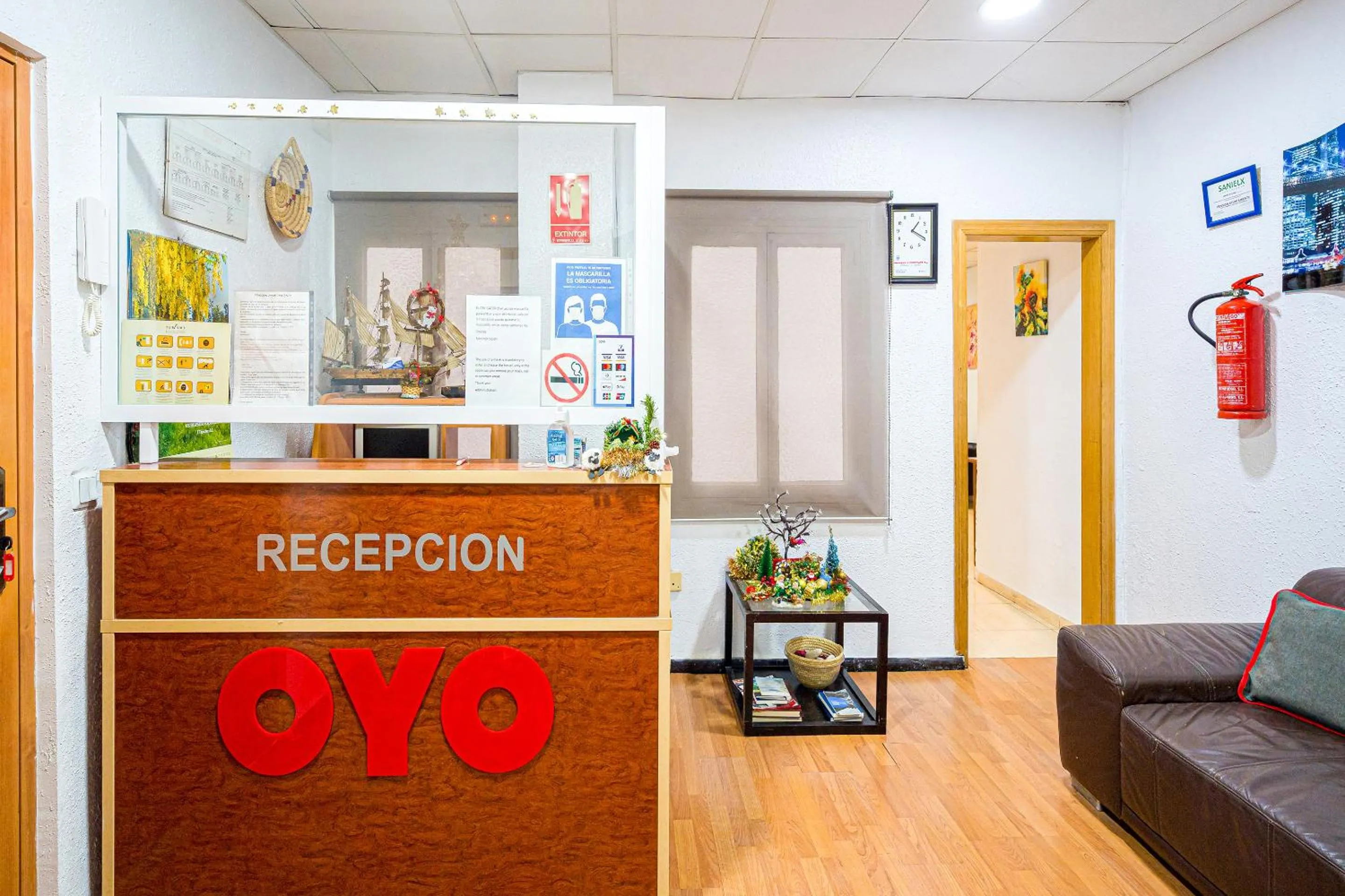 Lobby or reception in Pensión Ayuntamiento