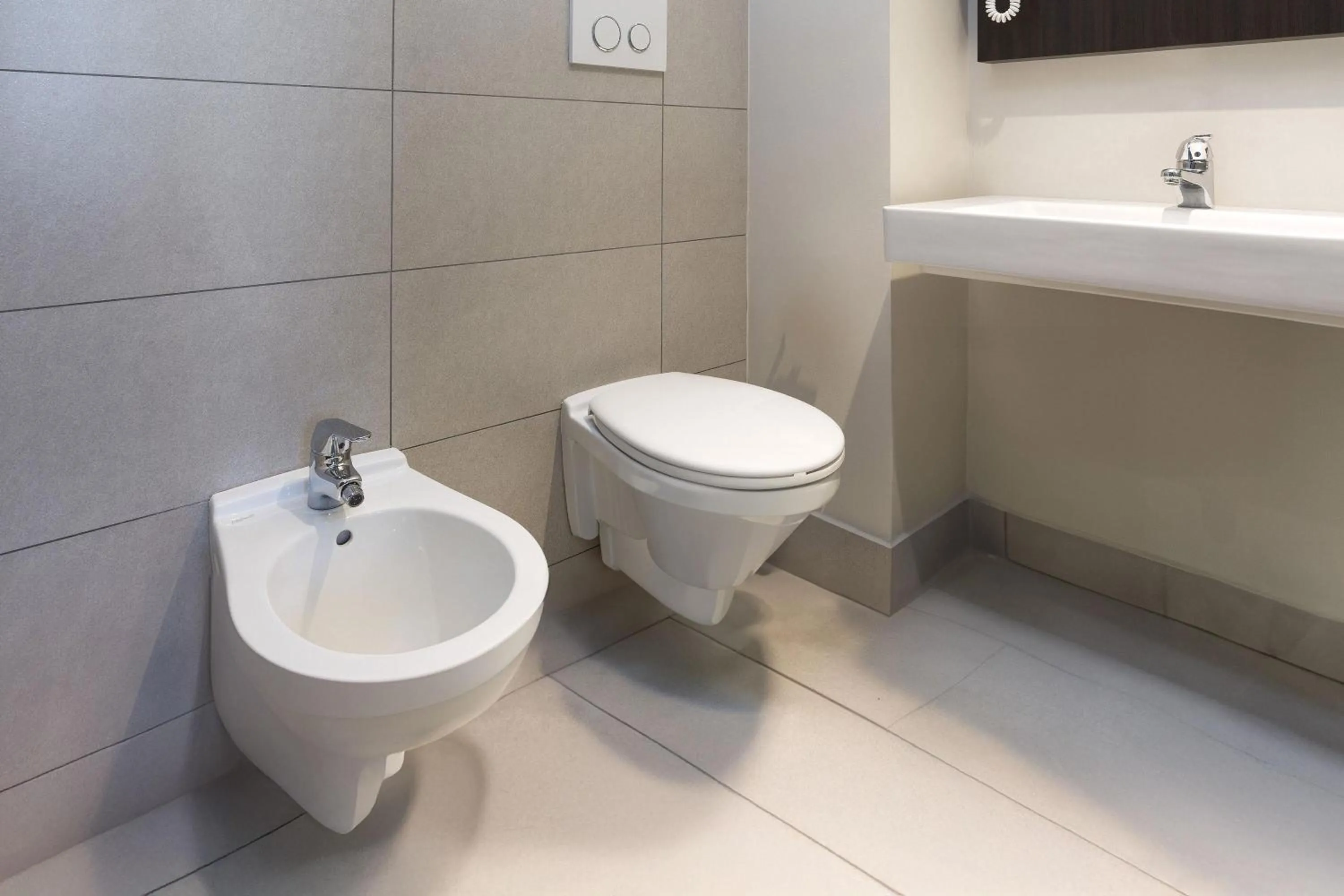 Bathroom in B&B Hotel Milano Cenisio Garibaldi