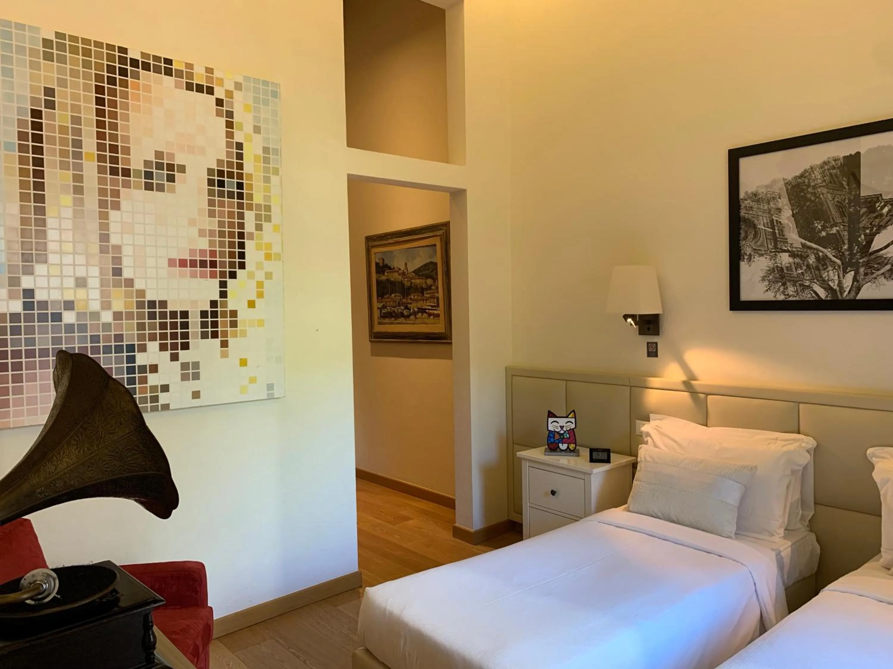 Bedroom, Bed in Florence Art Apartments