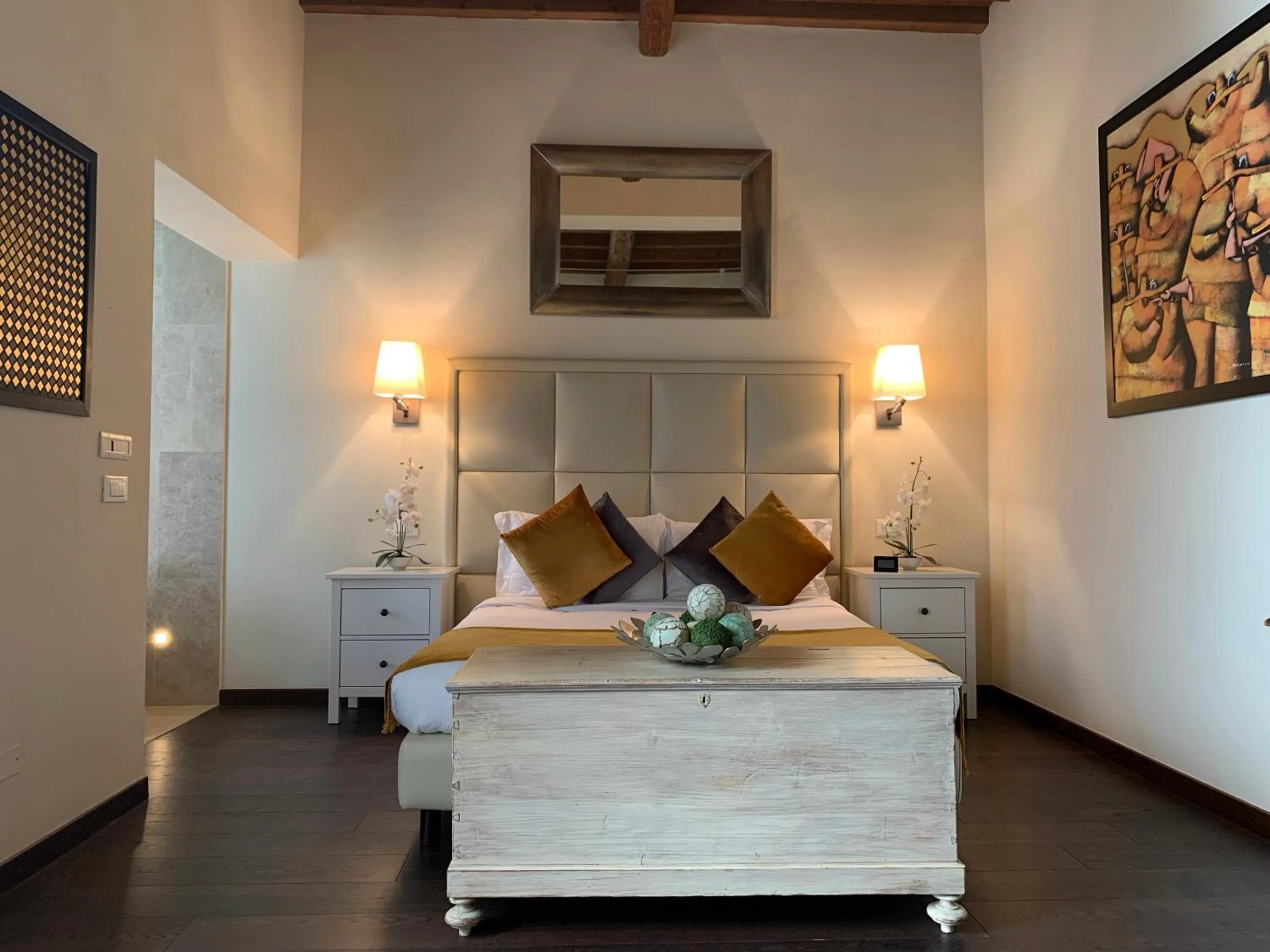 Photo of the whole room, Bed in Florence Art Apartments