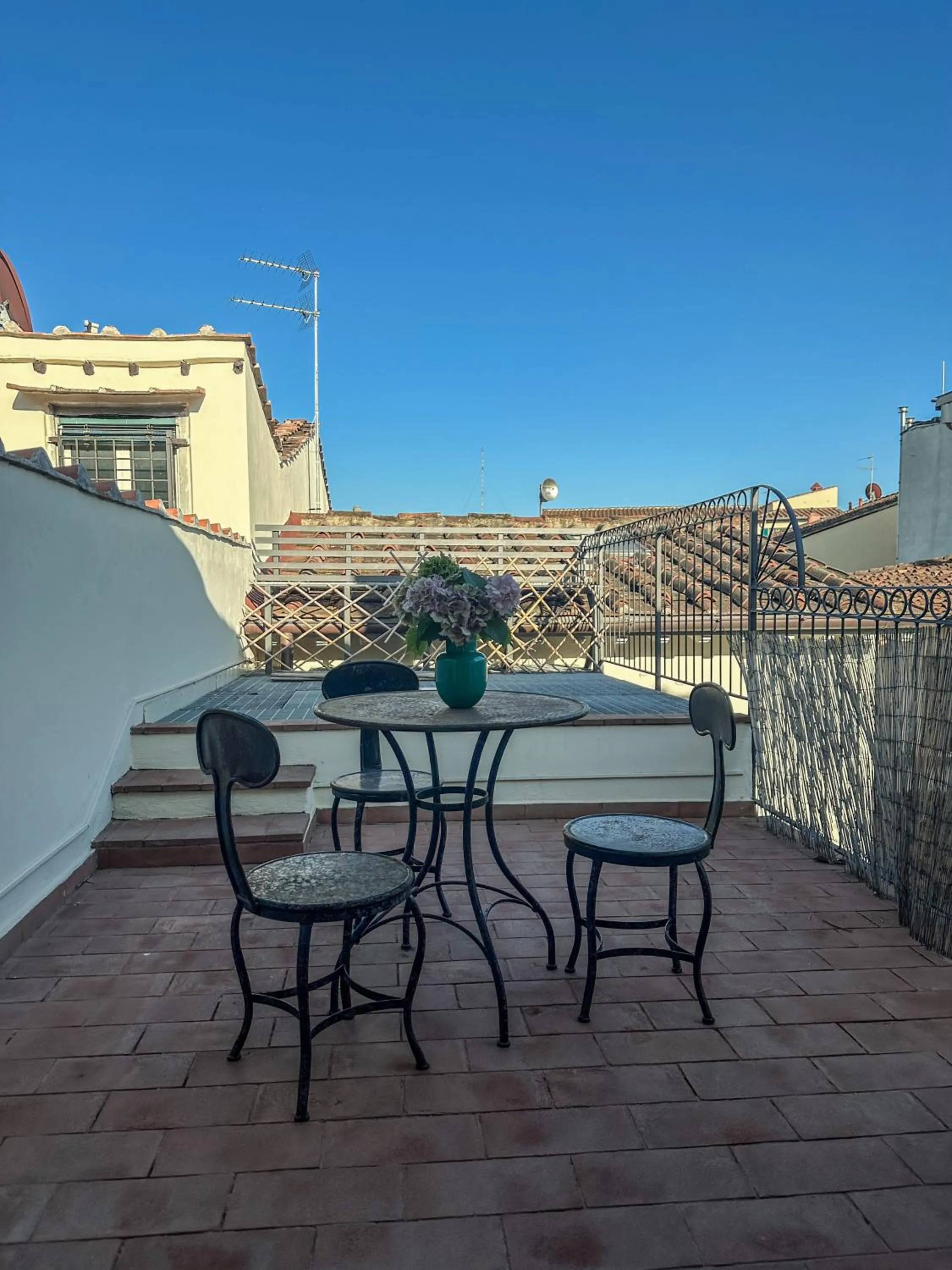 Balcony/Terrace in Florence Art Apartments