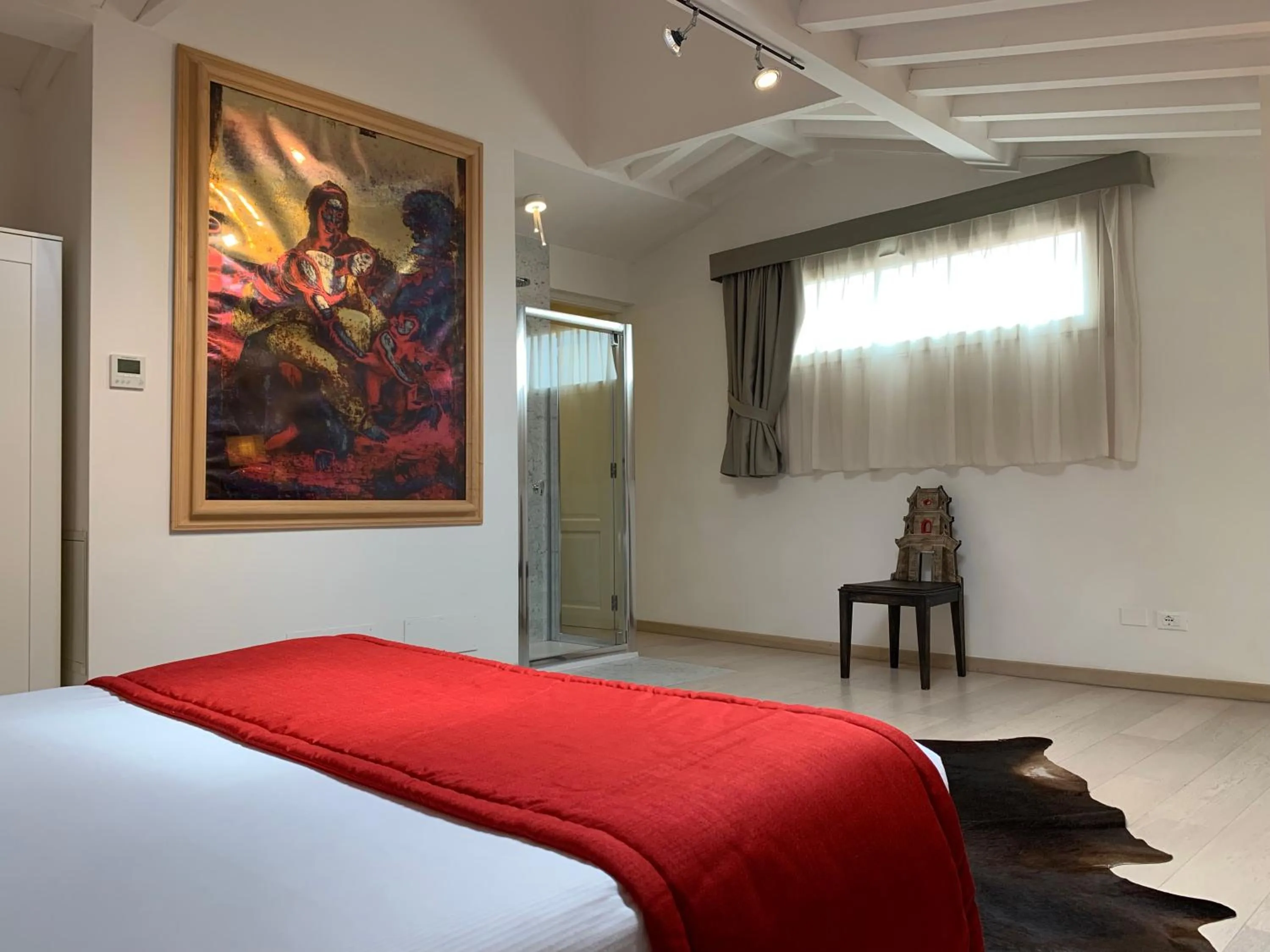 Bedroom, Bed in Florence Art Apartments