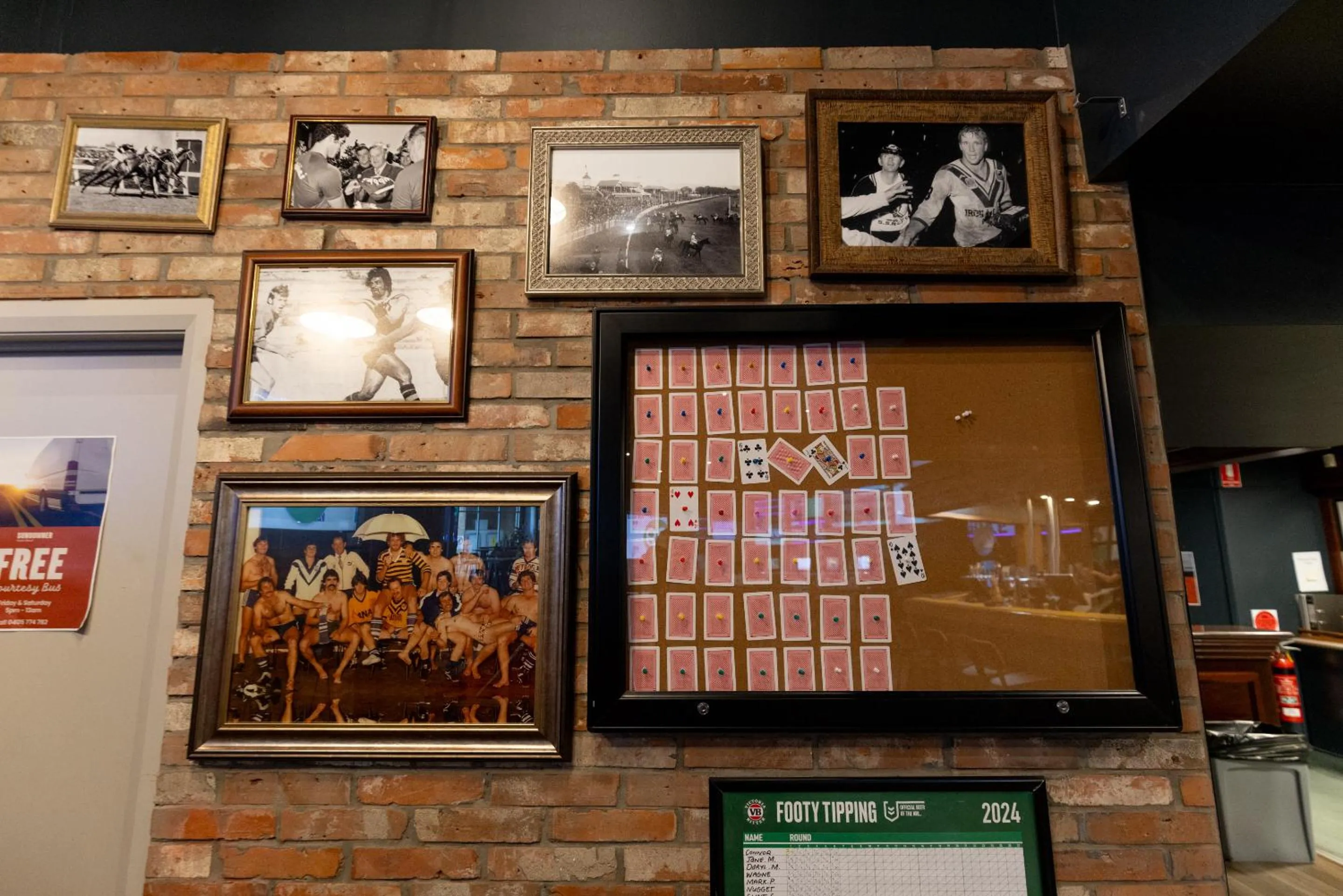 Decorative detail in Sundowner Hotel Motel