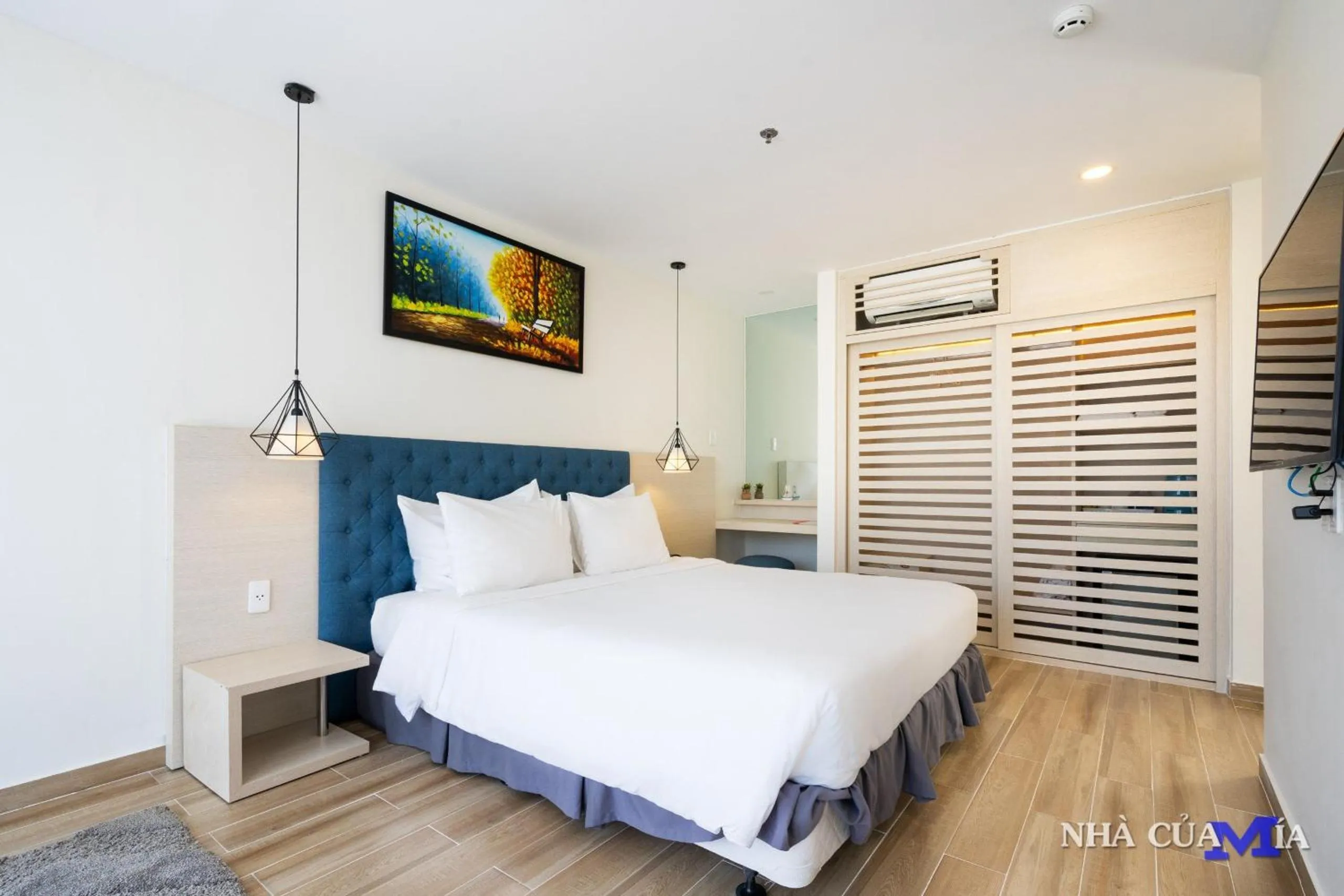 Bed in OCEANAMI VILLAS & BEACH CLUB