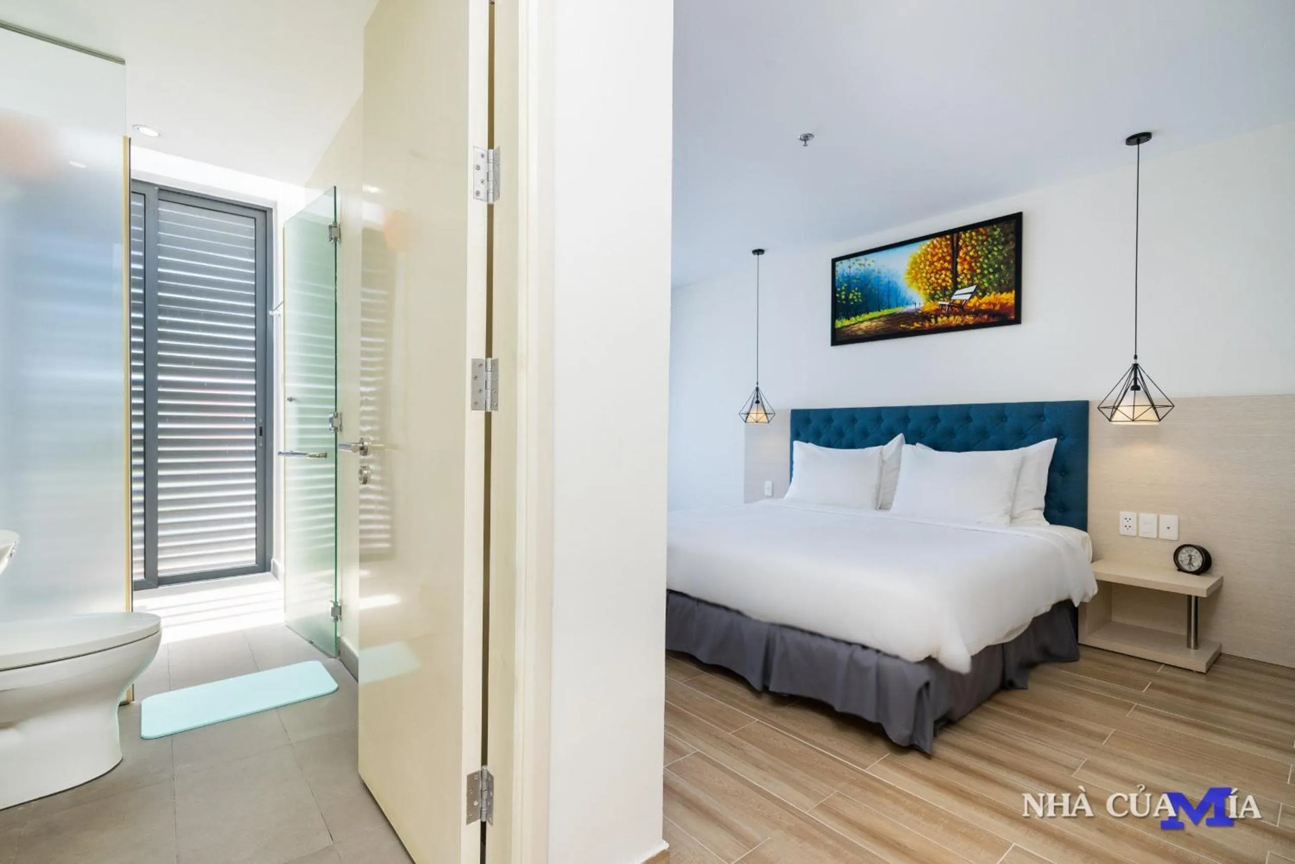 Bed in OCEANAMI VILLAS & BEACH CLUB