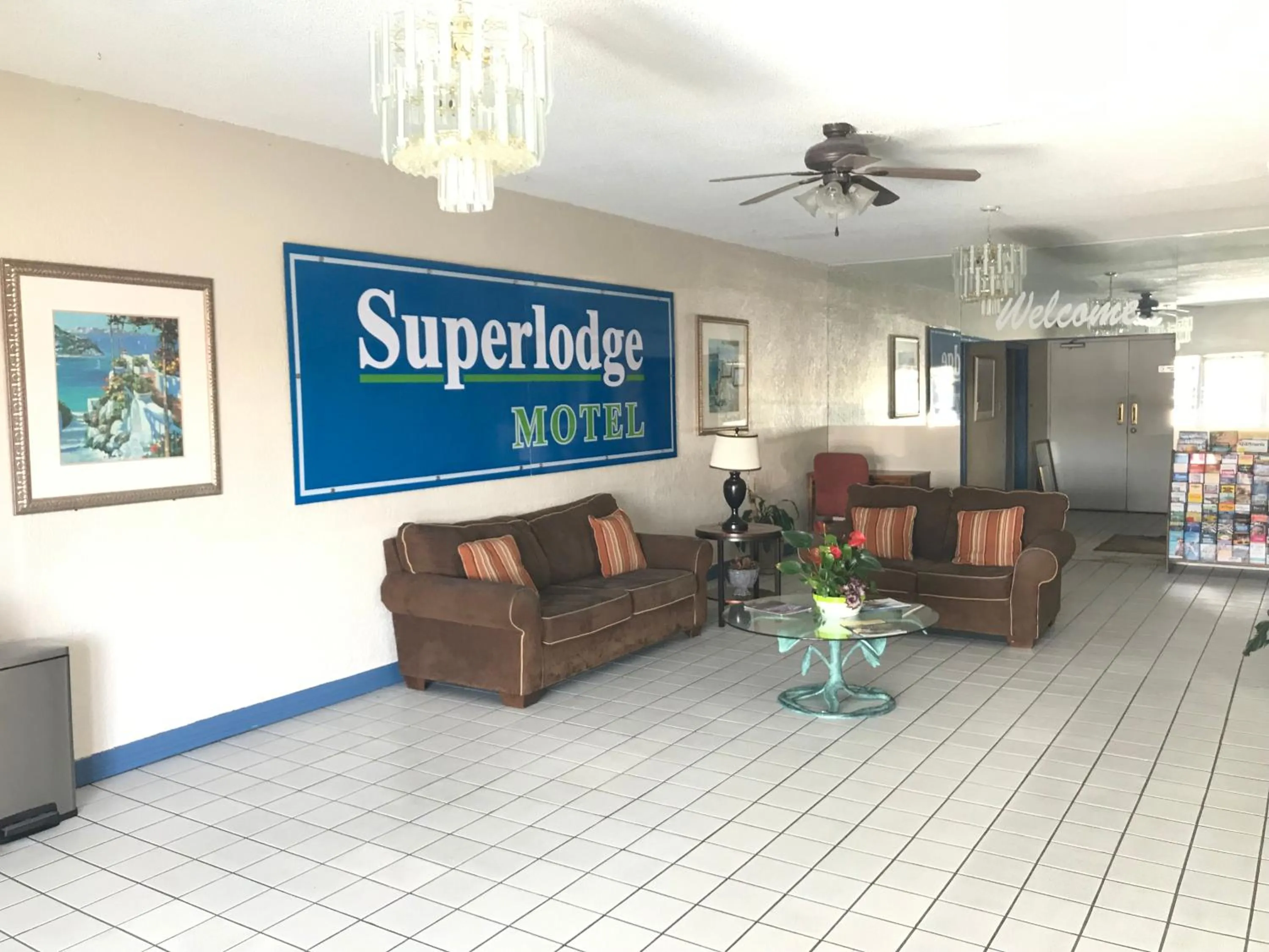 Lobby or reception in Super Lodge Motel El Paso