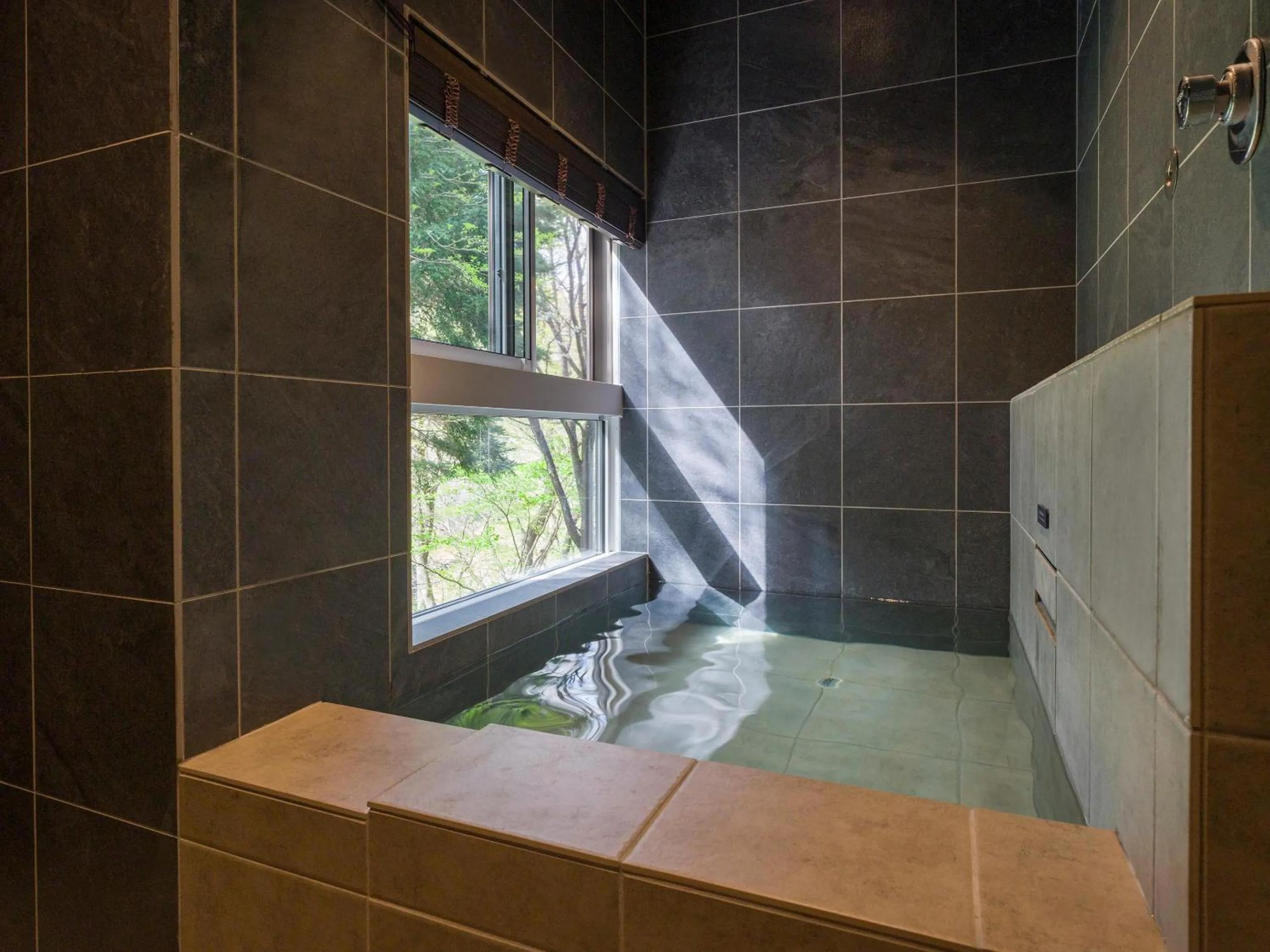 Hot Spring Bath in Rakuten STAY VILLA Kinugawa Riverside