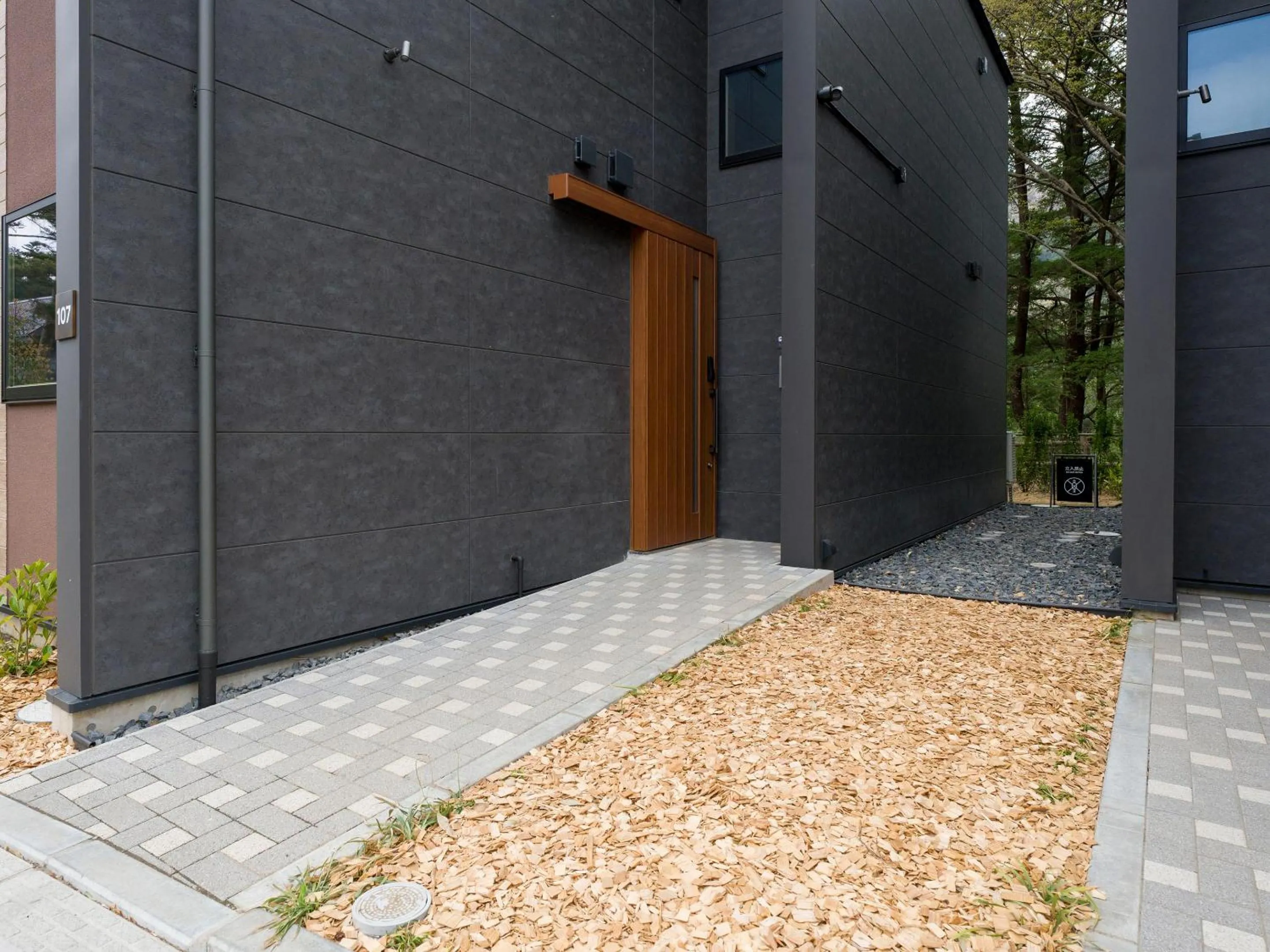 Facade/entrance in Rakuten STAY VILLA Kinugawa Riverside