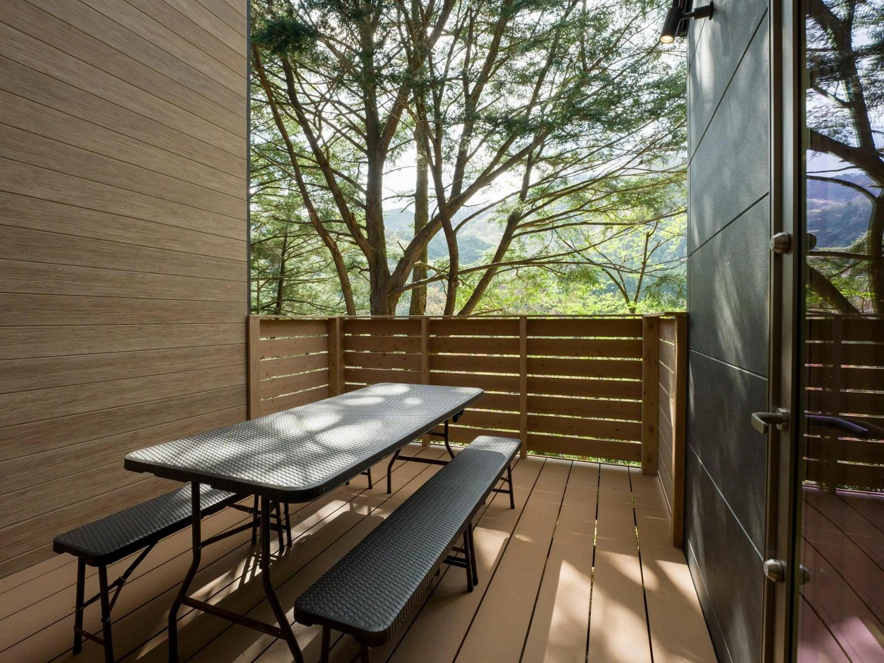 Balcony/Terrace in Rakuten STAY VILLA Kinugawa Riverside