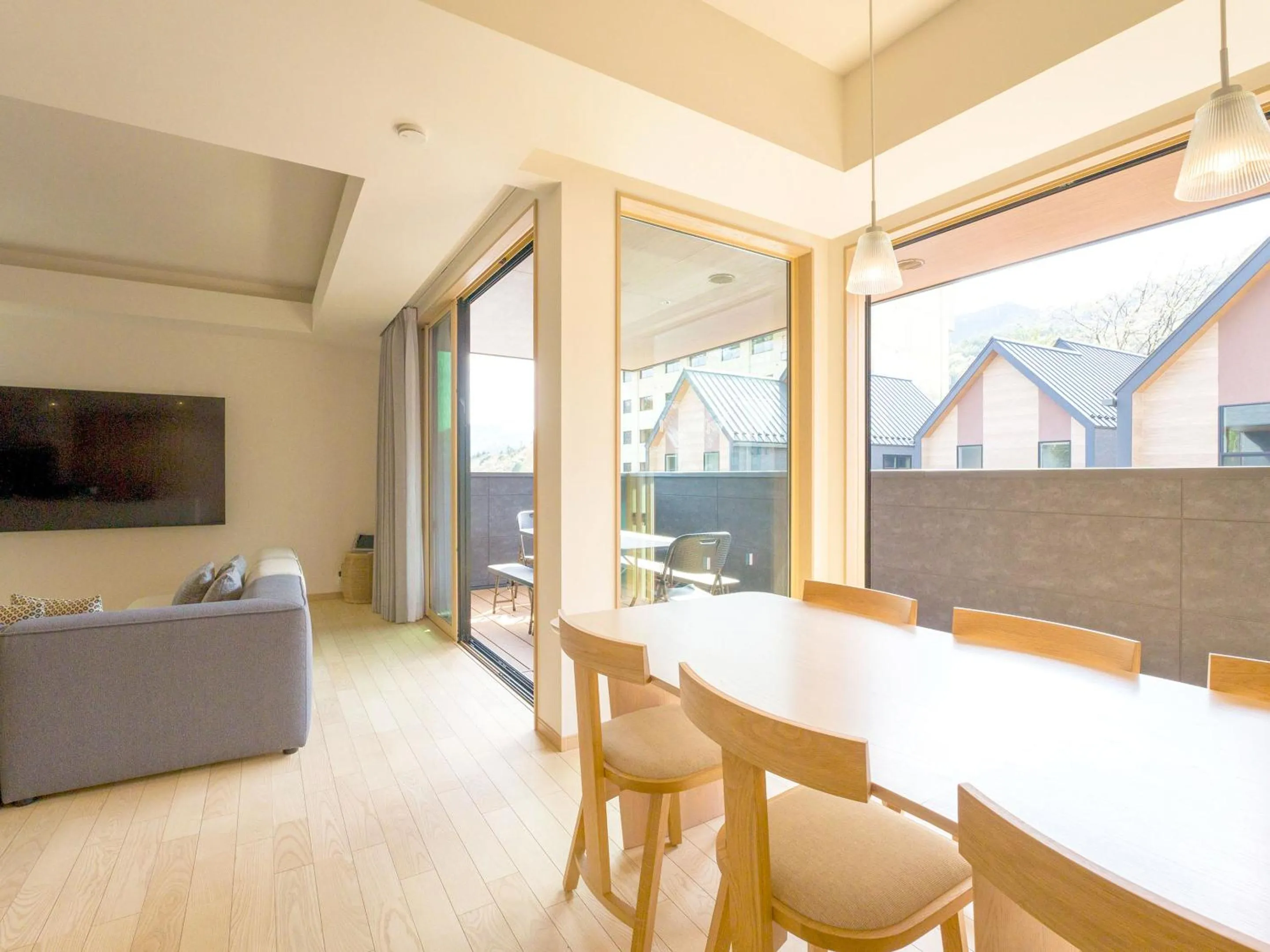 Living room in Rakuten STAY VILLA Kinugawa Riverside