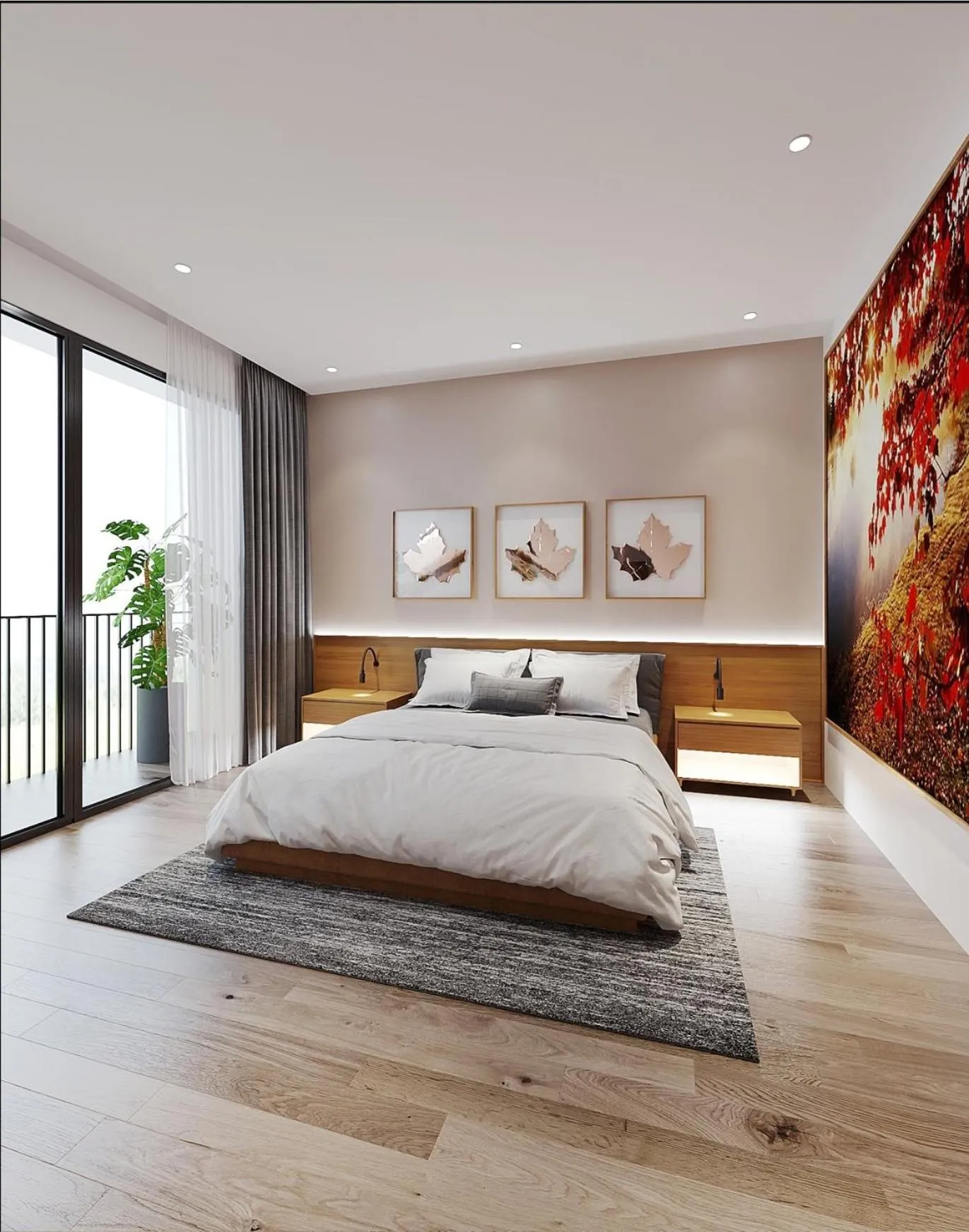 Balcony/Terrace in King Bavi Resort