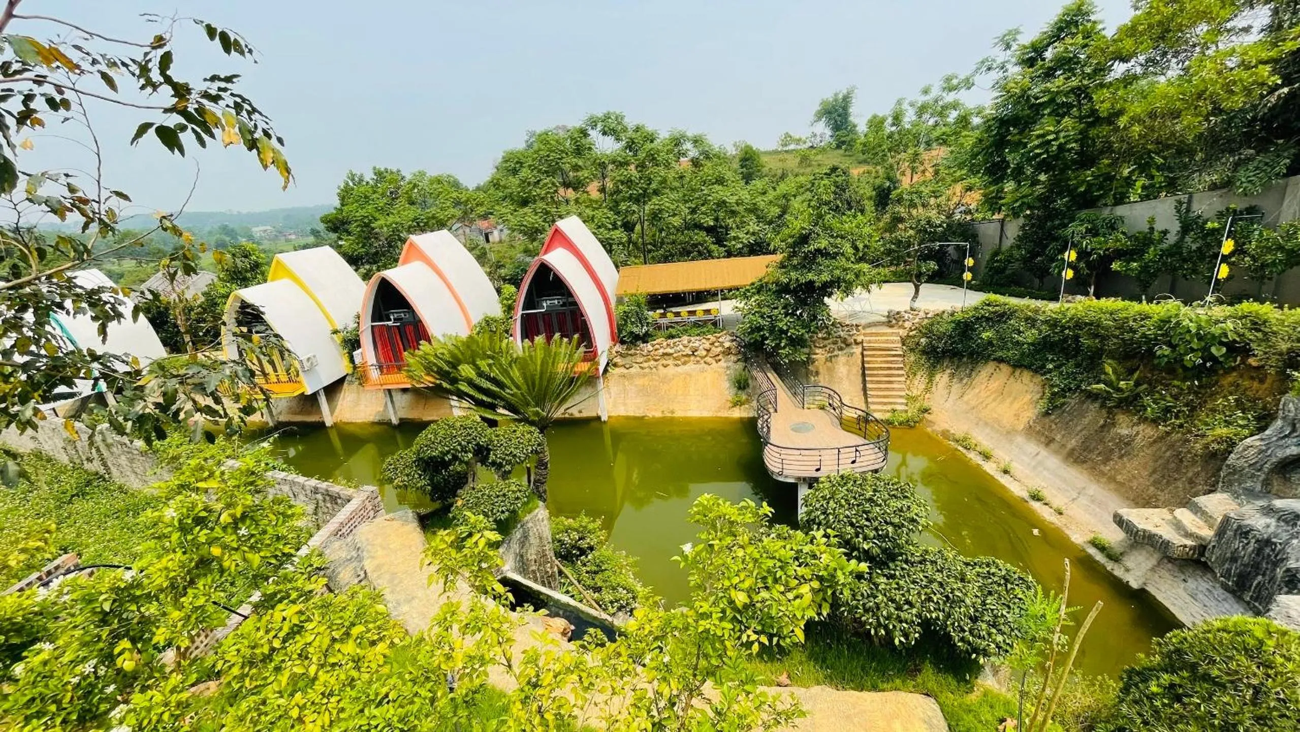 Lake view in King Bavi Resort