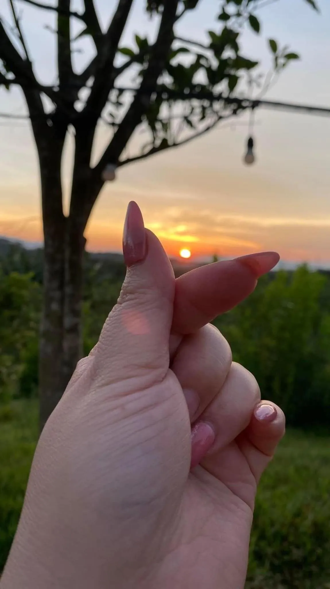 Sunset in King Bavi Resort