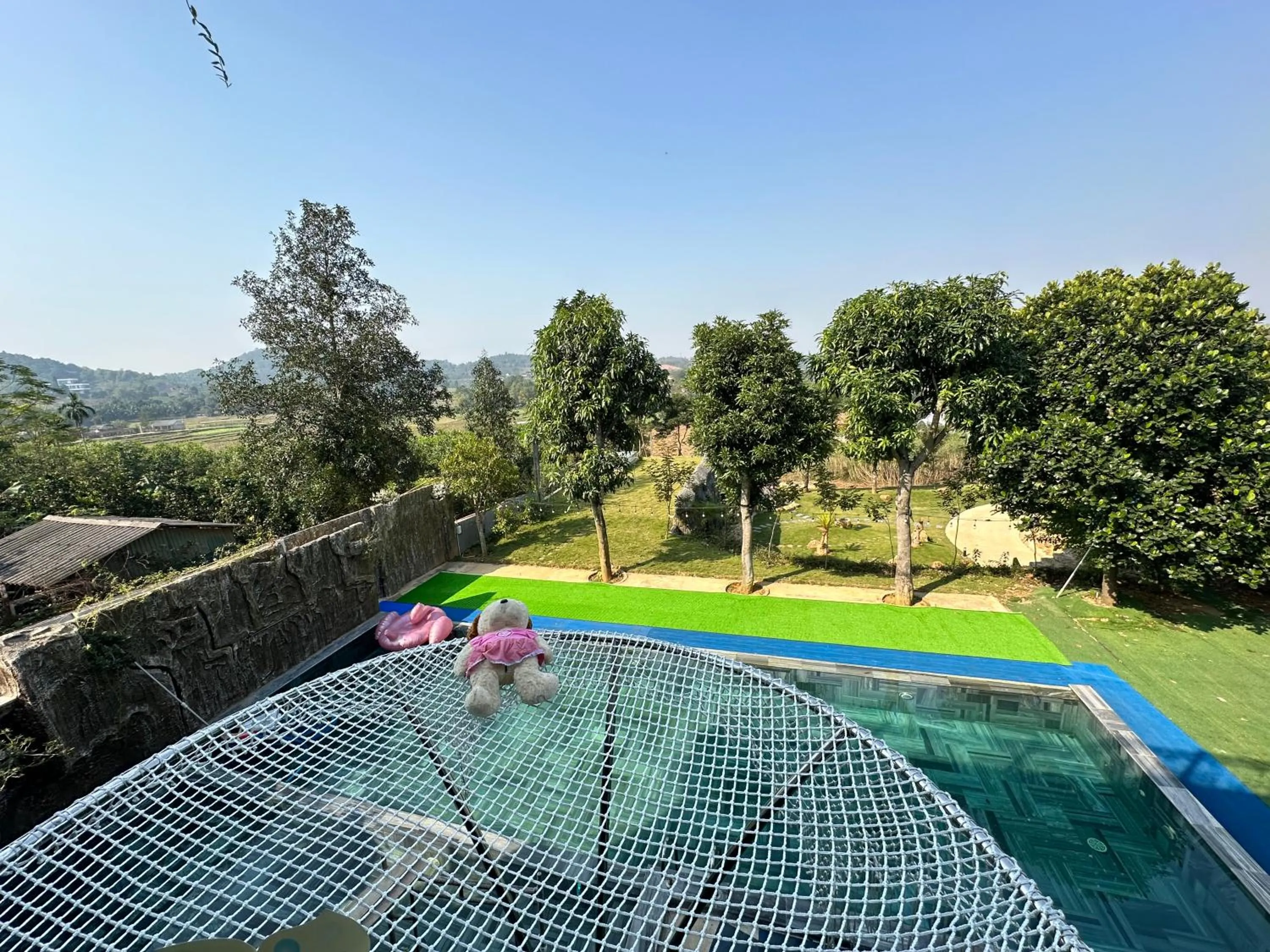 Pool view in King Bavi Resort