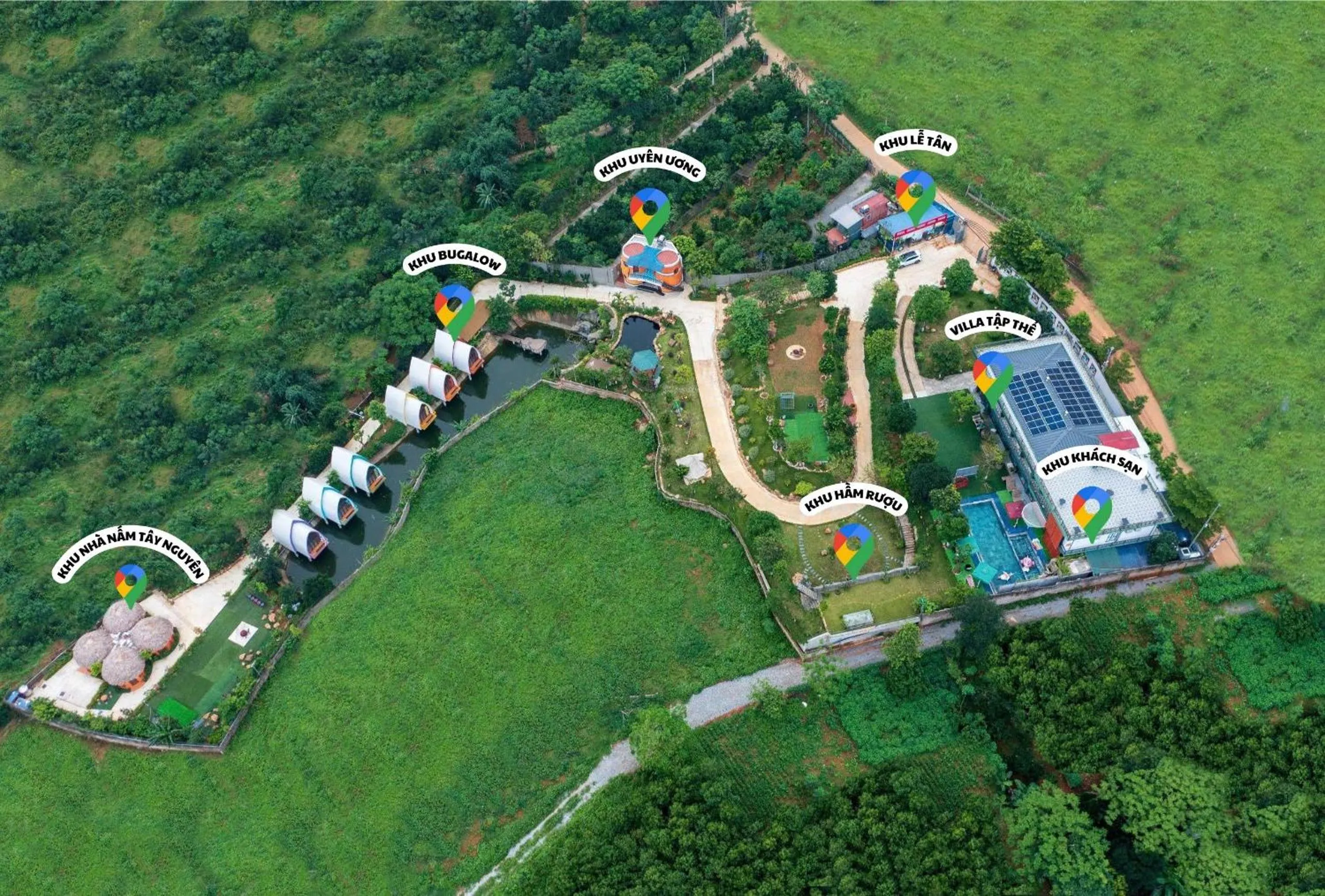 Property building in King Bavi Resort