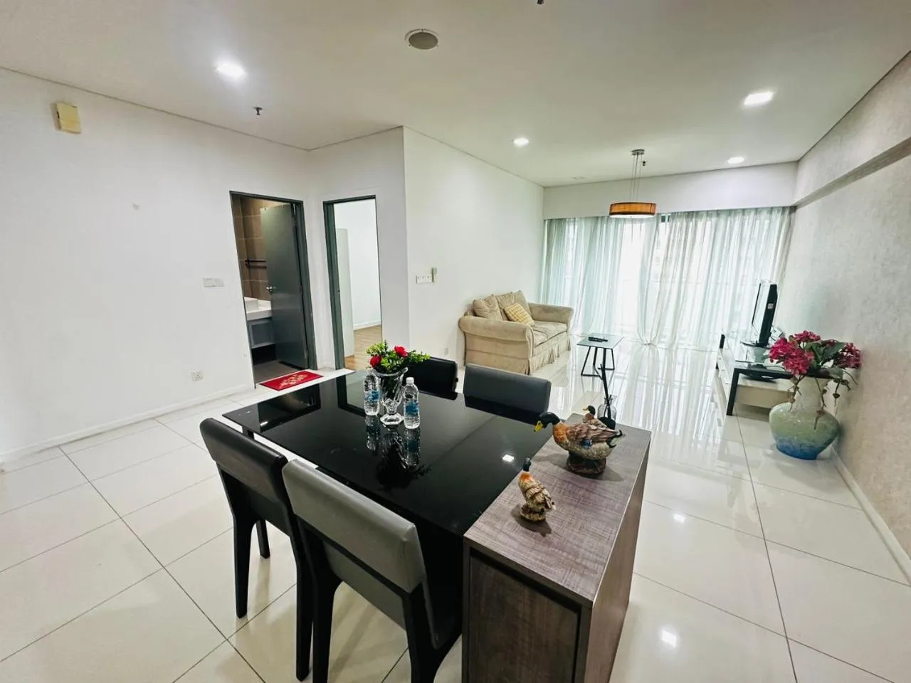 Kitchen or kitchenette in Summer Suites KLCC by Luna KL