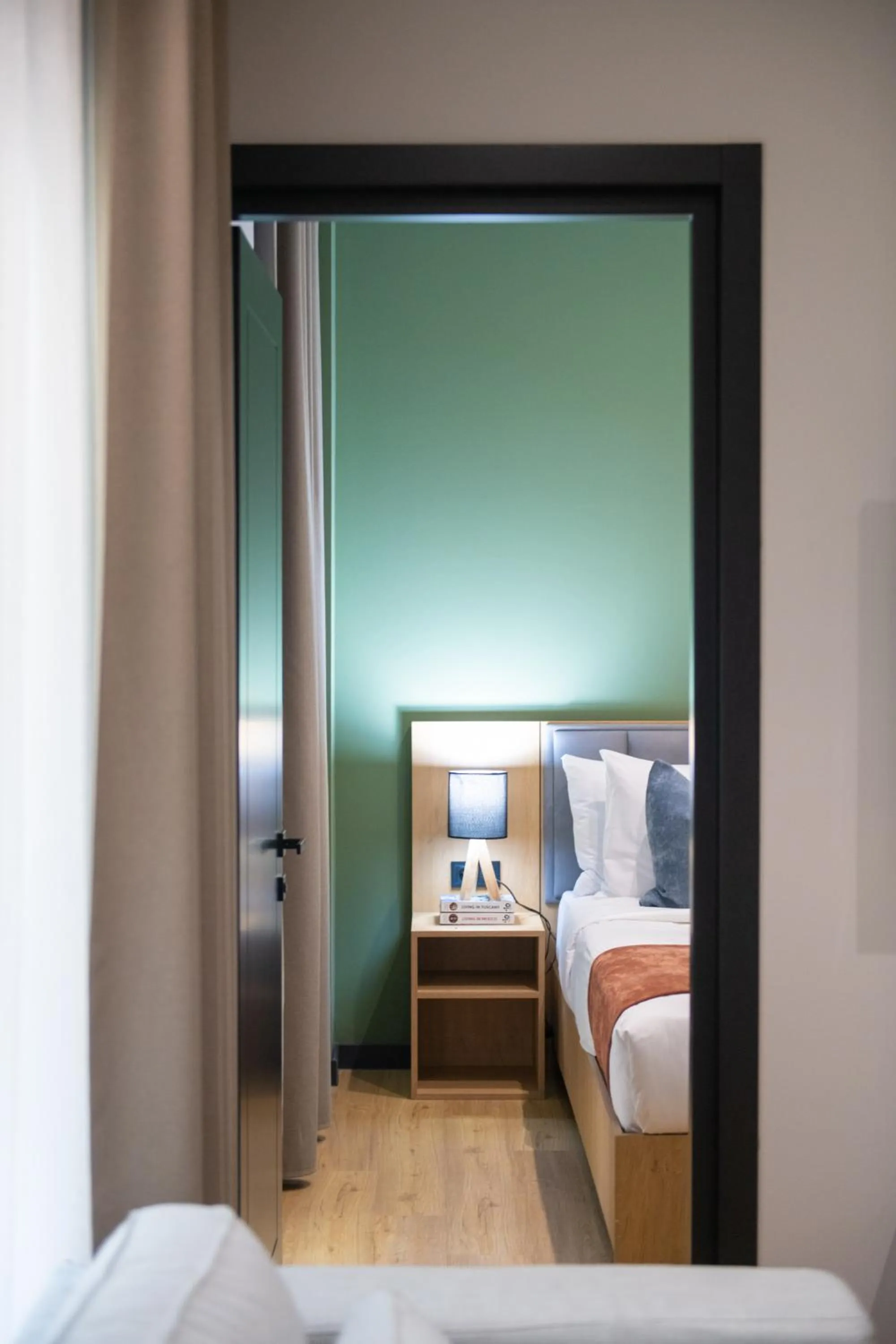 Bed in Qstay Gratus Tbilisi