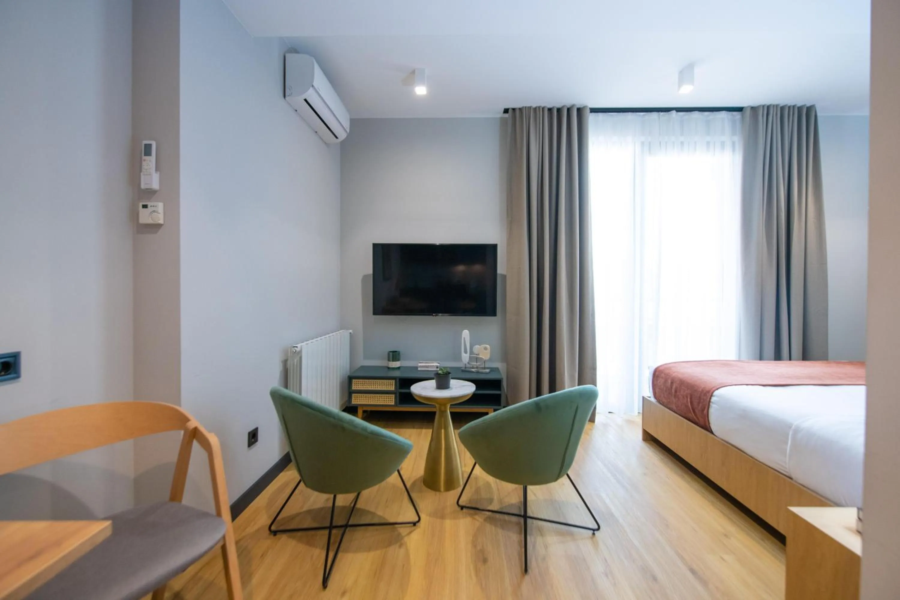 Bed in Qstay Gratus Tbilisi