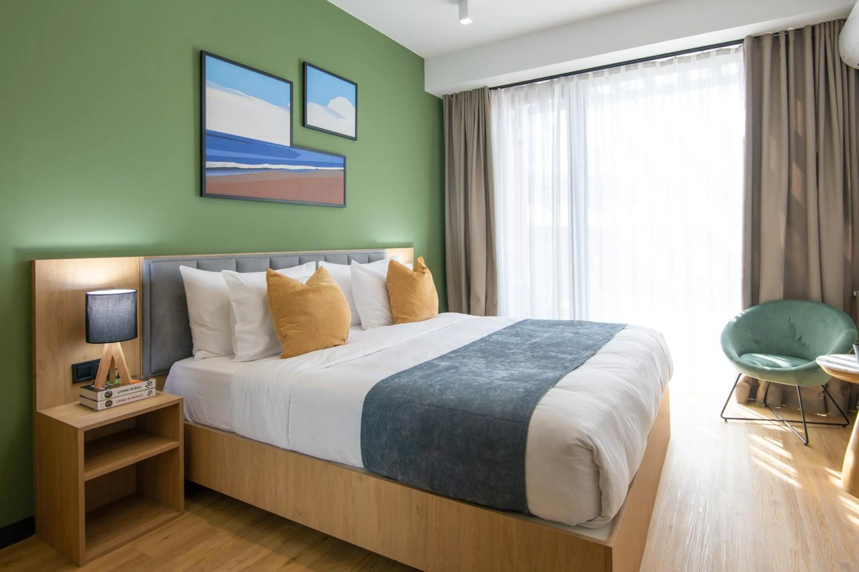 Bed in Qstay Gratus Tbilisi