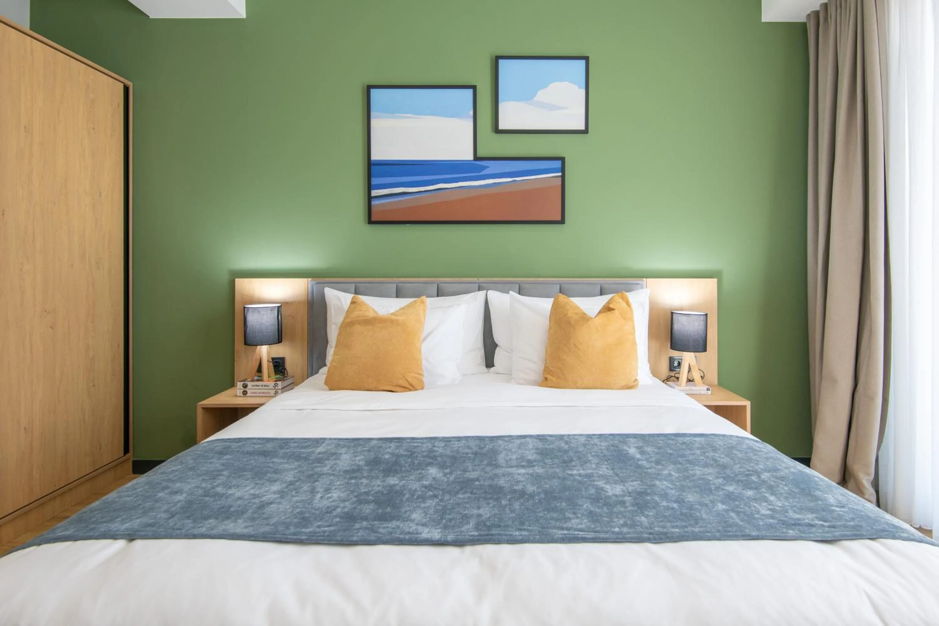 Bed in Qstay Gratus Tbilisi